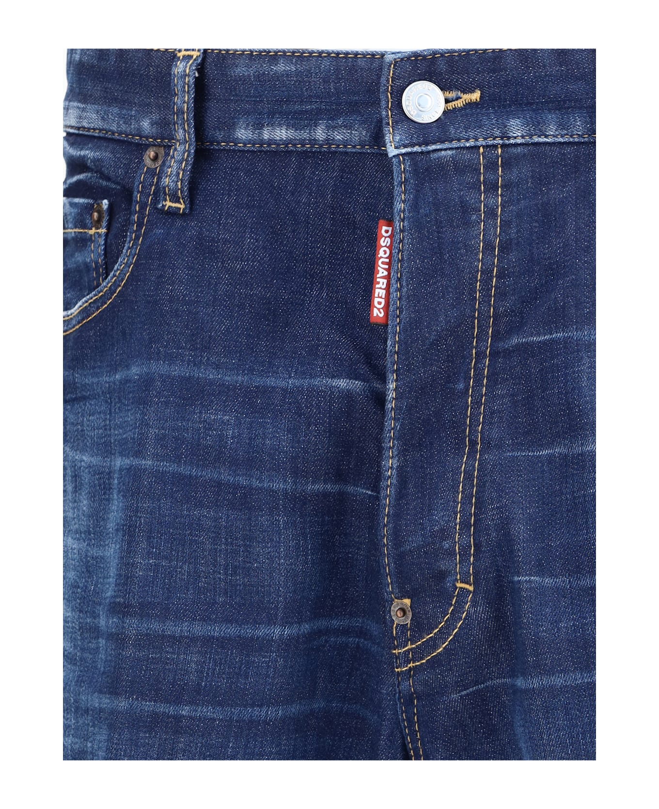 Dsquared2 Loose Jeans - BLUE