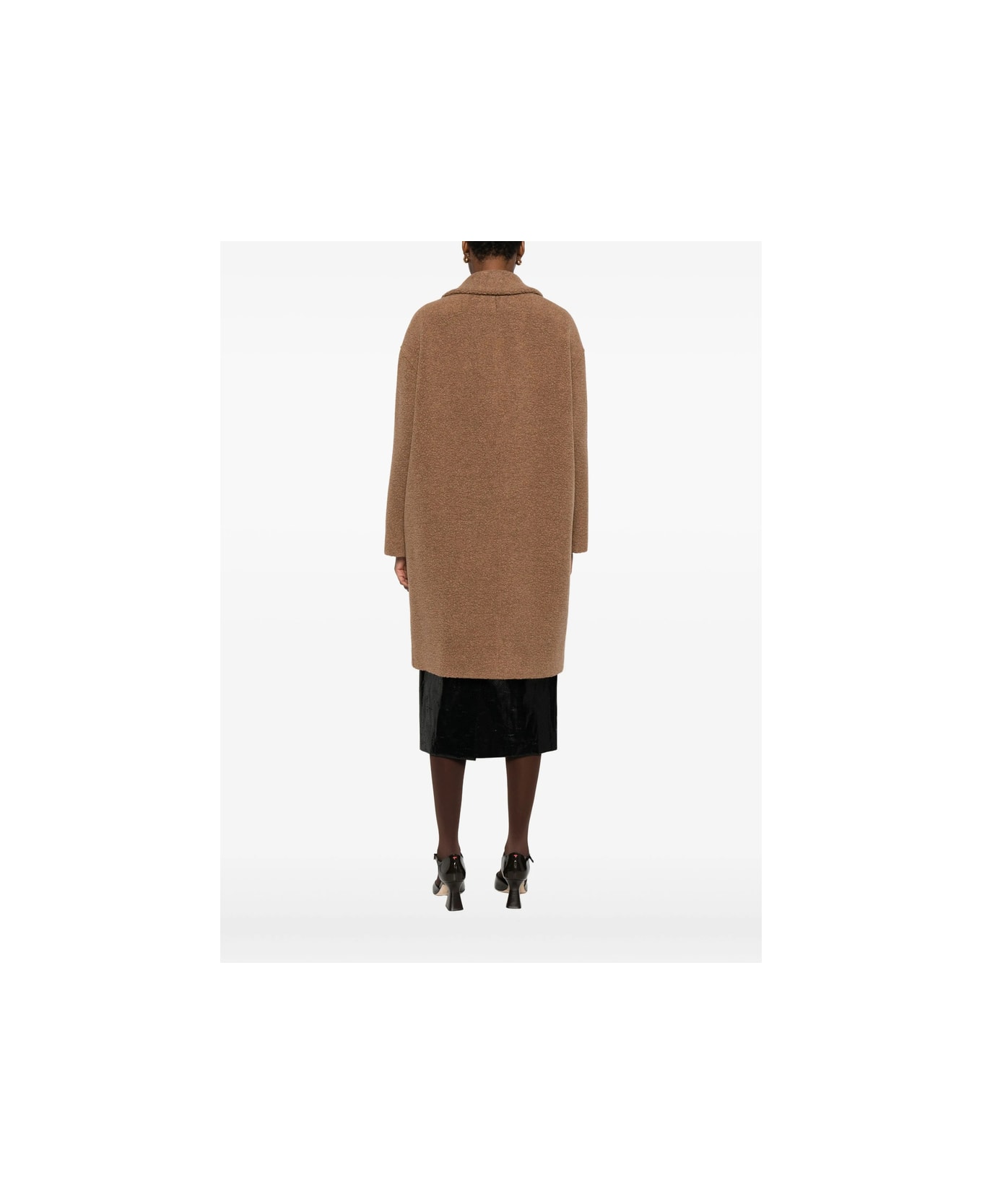 Harris Wharf London Coat - BROWN