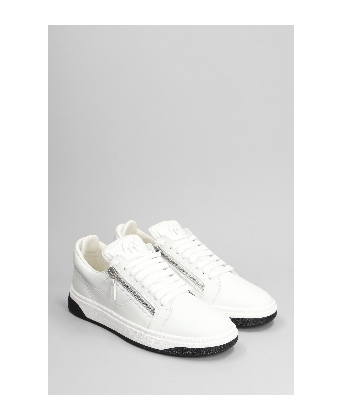 Giuseppe Zanotti Gz94 Sneakers In White Leather - white