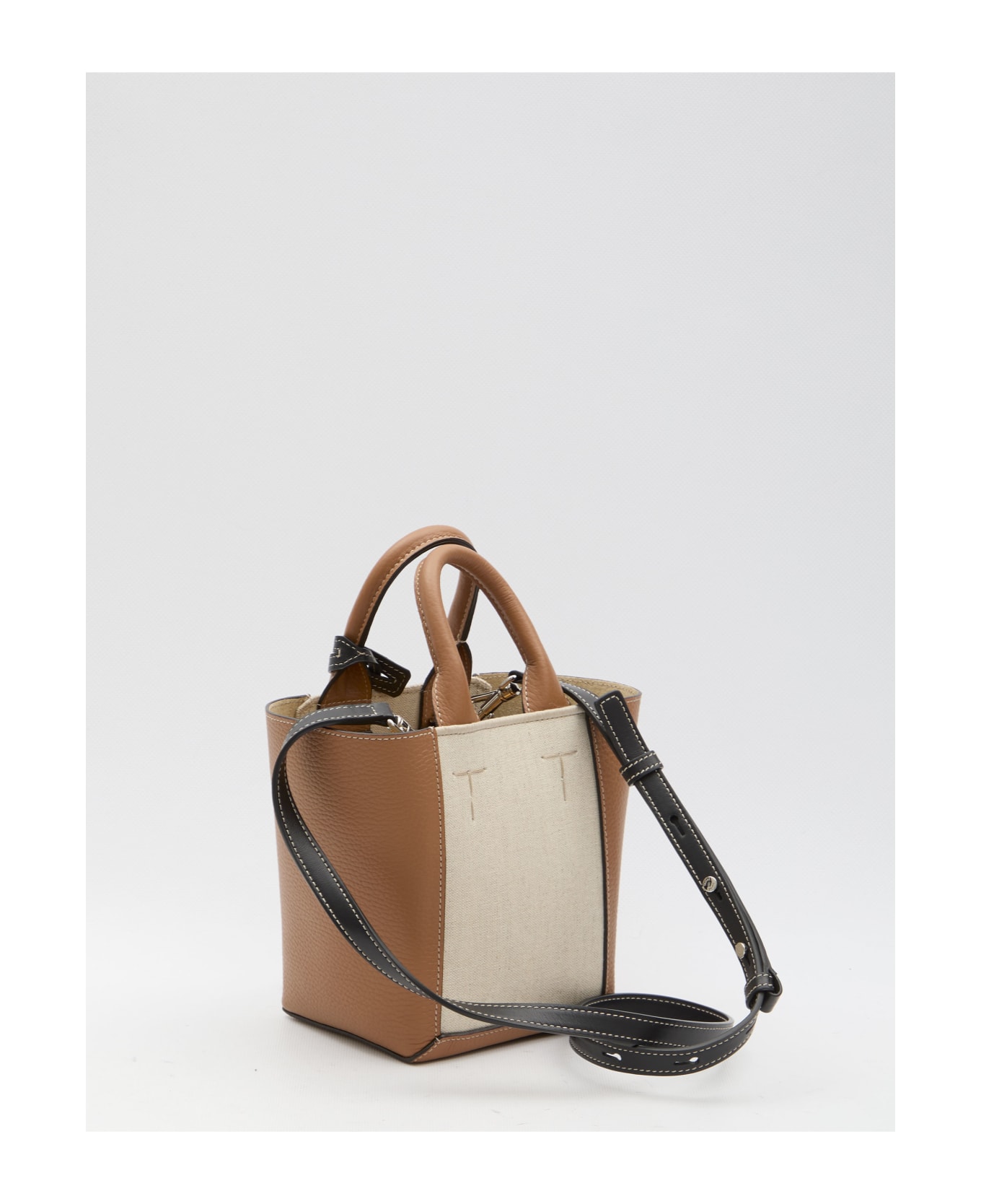 Tod's Double Up Mini Shopping Bag - BROWN