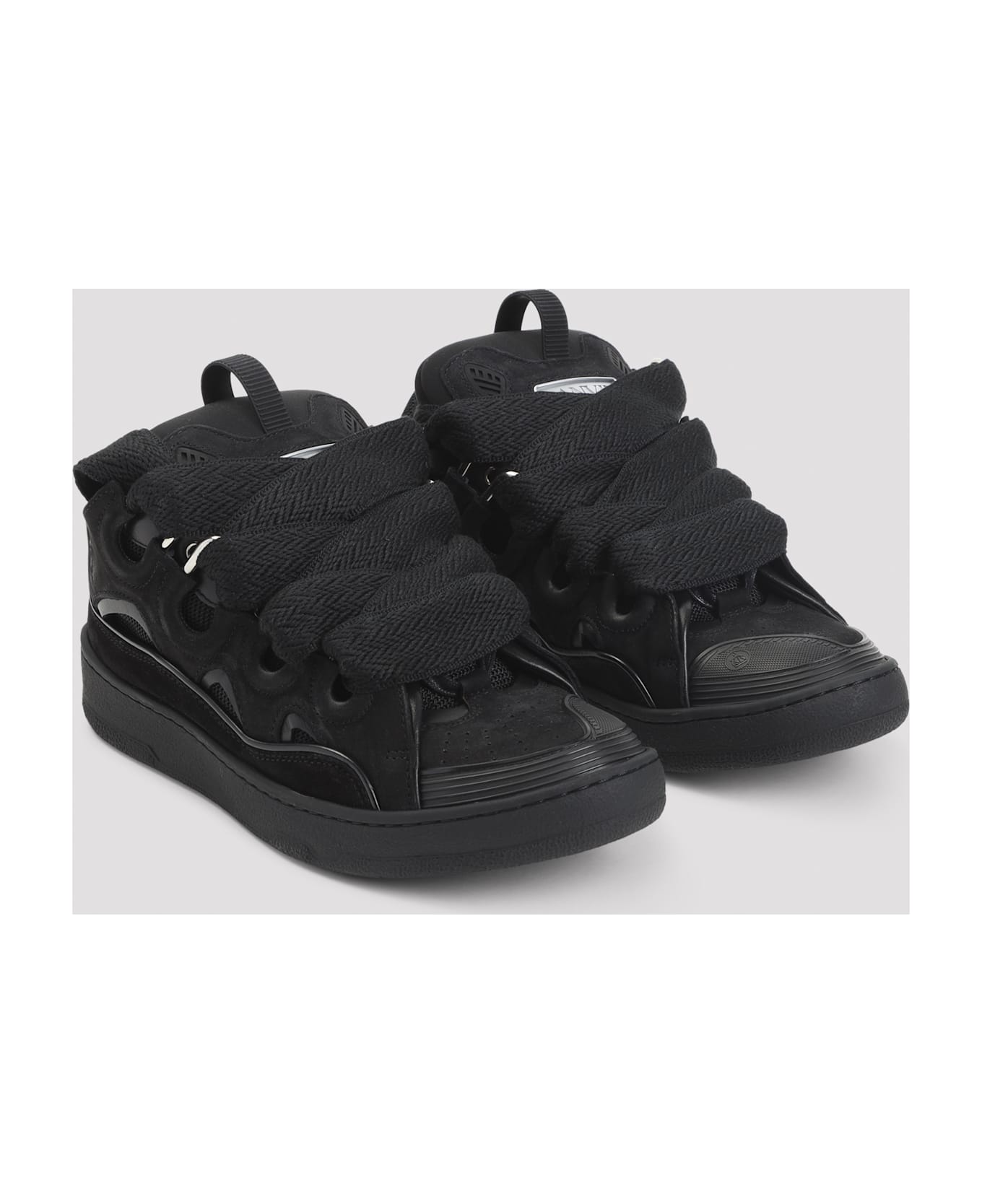 Lanvin Curb Sneakers - Black Black