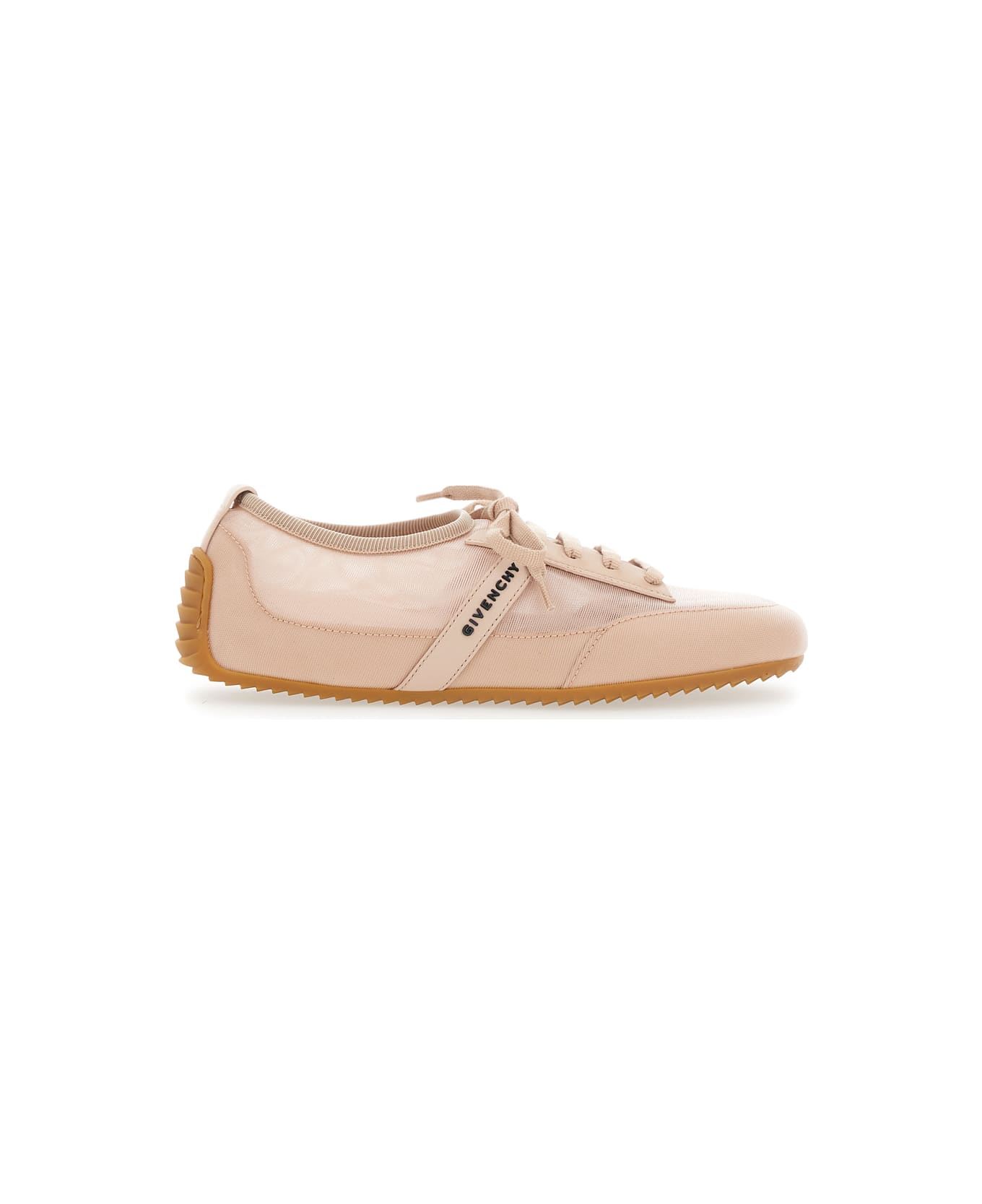 Givenchy Pink Sneaker With Logo Lettering On The Side In Fabric Woman - Pink