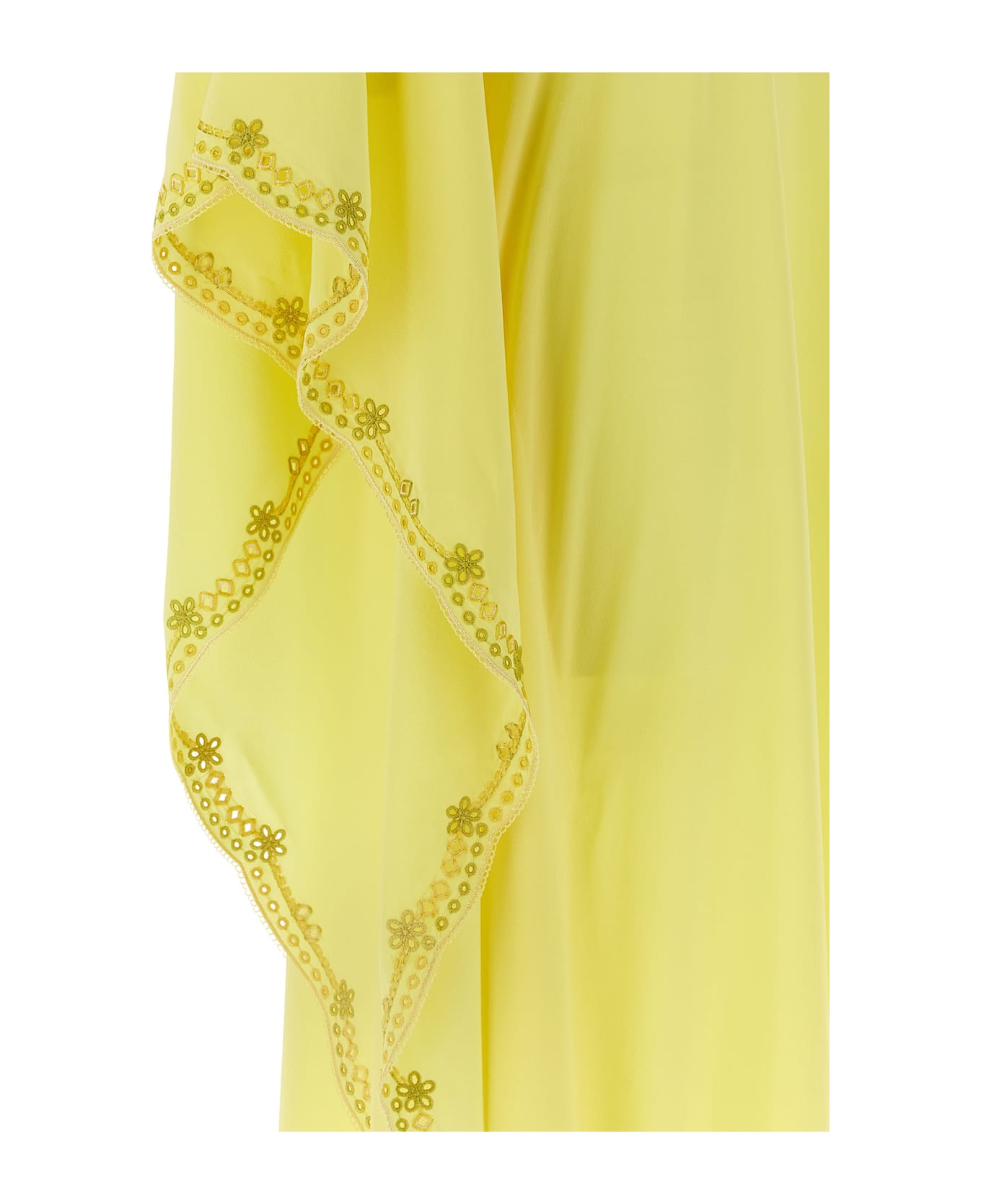 Ermanno Scervino Silk Kaftan - Yellow