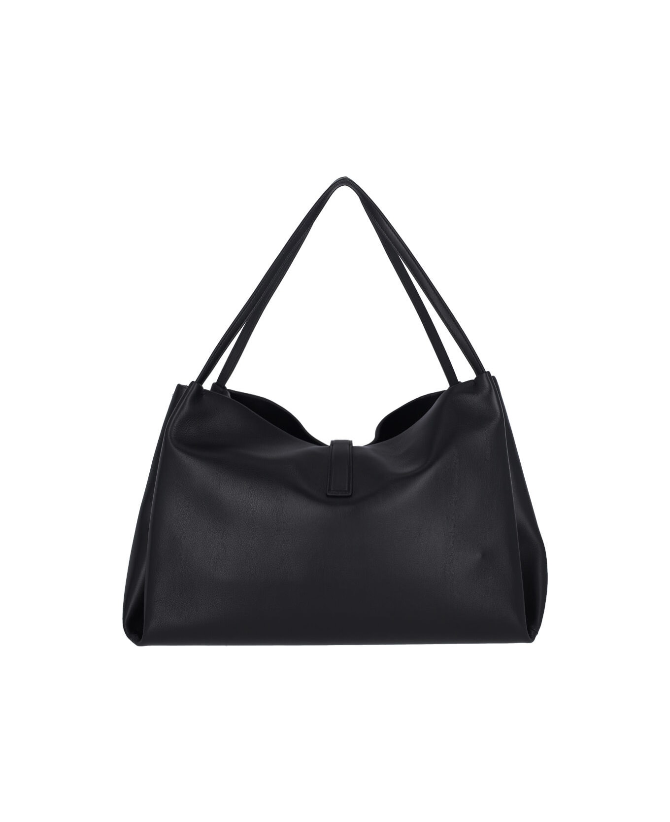 Ferragamo Medium Tote Bag 
gancini
 - Black
