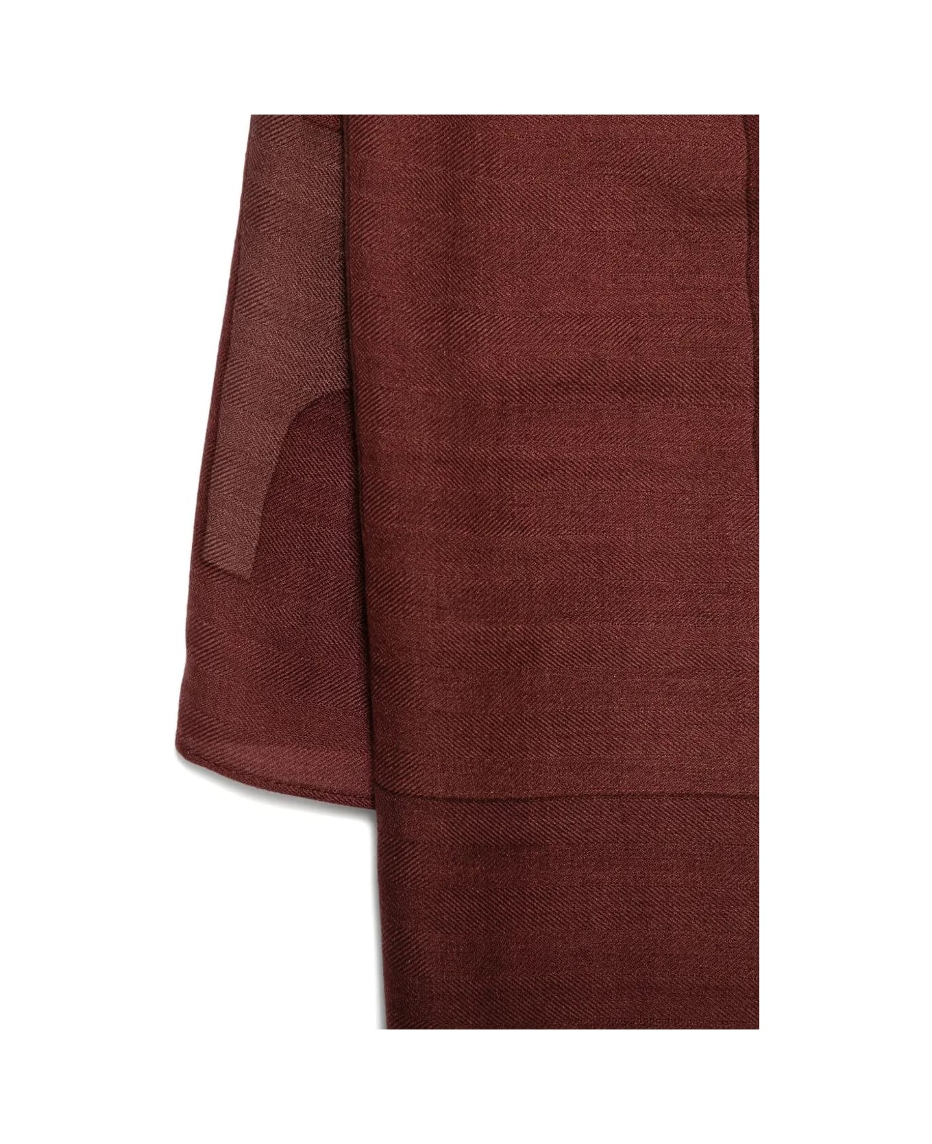 Ralph Lauren Lrl Logo Sqr Scarf Square - Pinot Noir