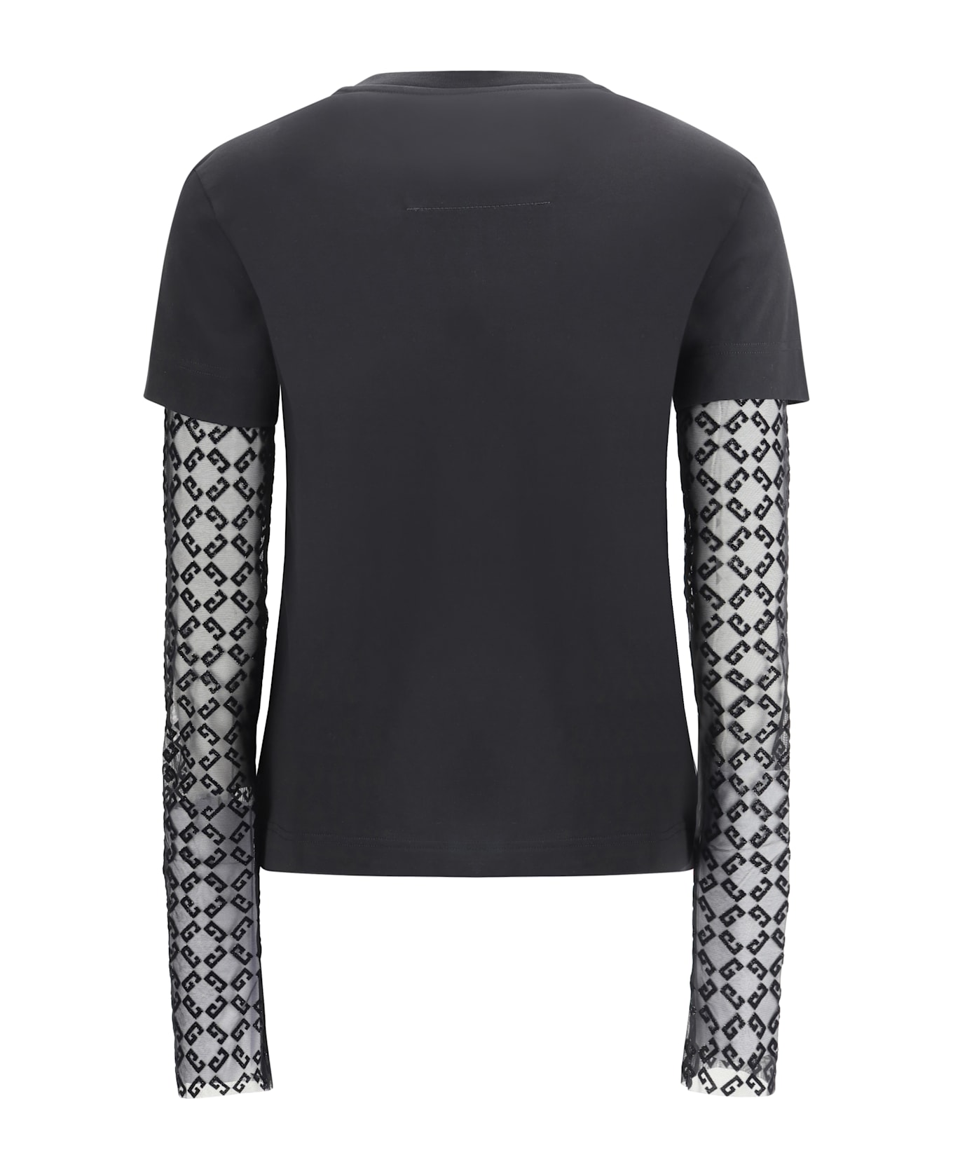 Givenchy Long Sleeve Jersey - Black/silvery