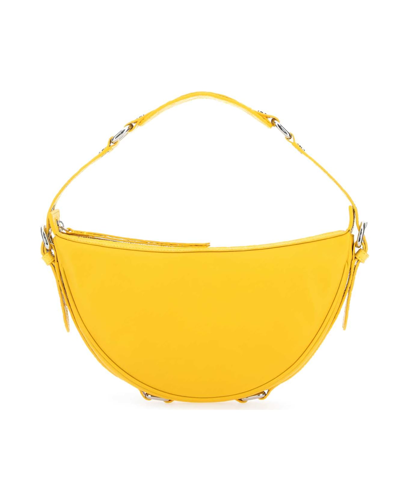 BY FAR Yellow Leather Gib Shoulder Bag - Yellow
