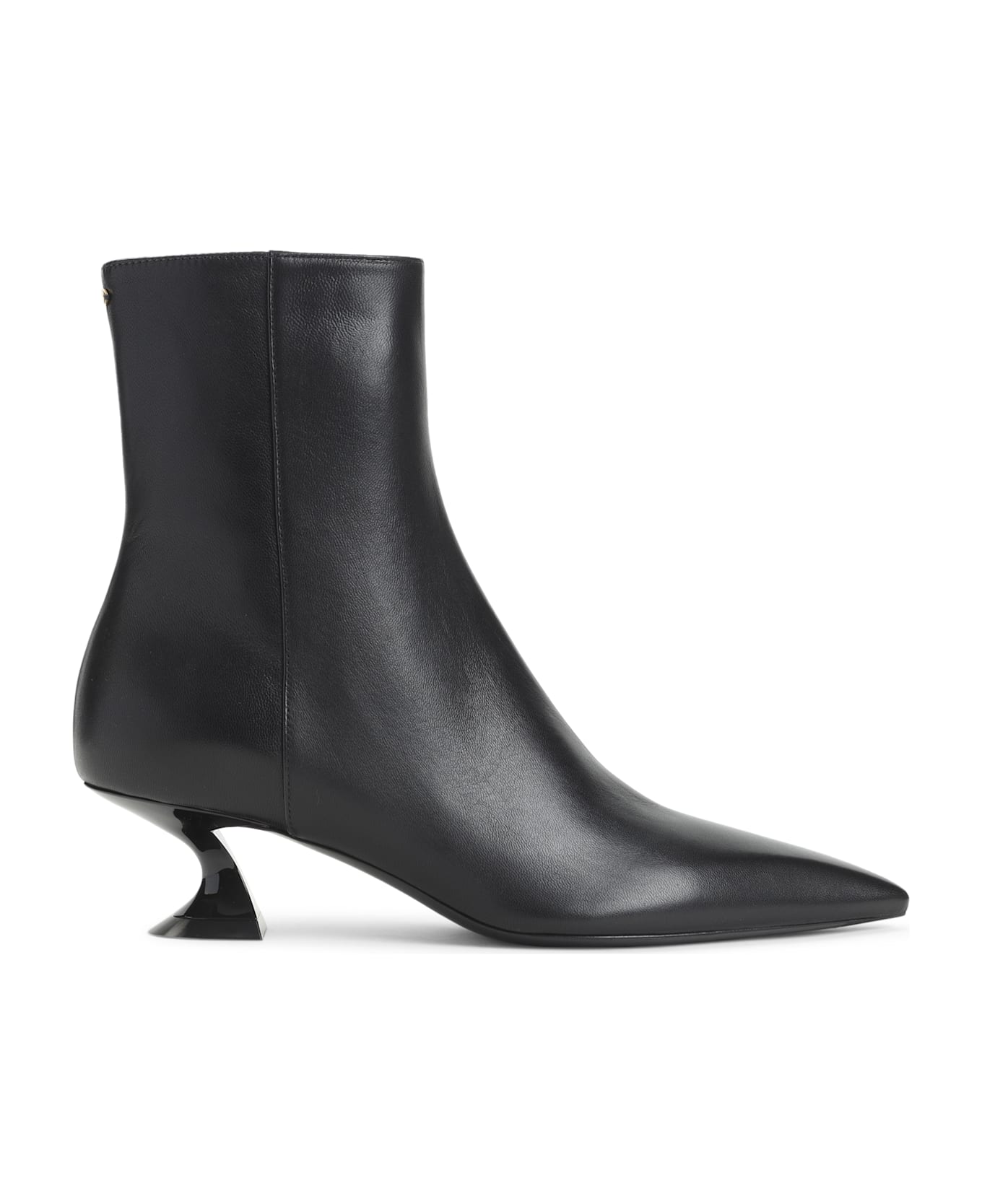 Lanvin Kitten Heell 50 Mm Ankle Boots - Black
