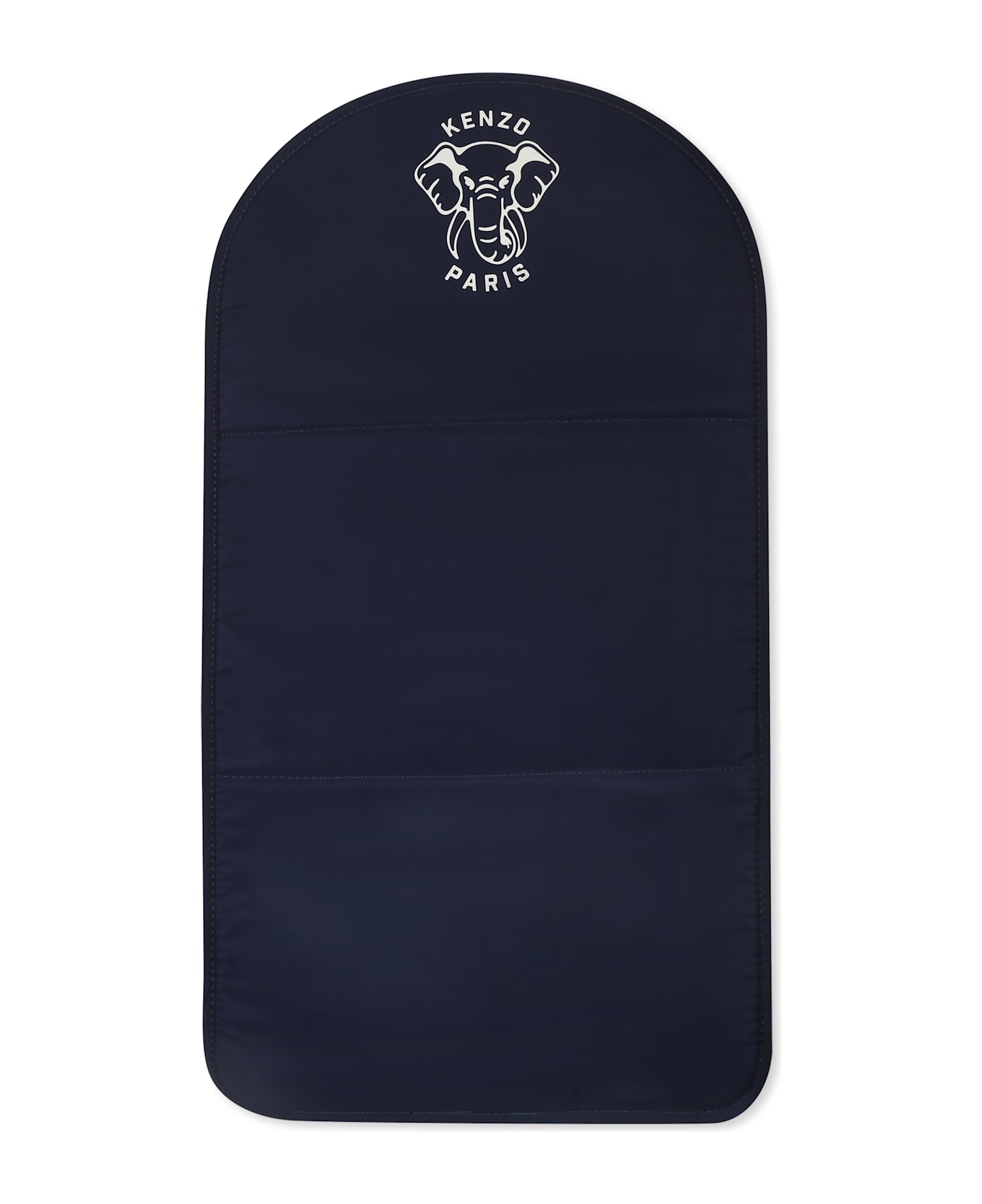 Kenzo Kids Blue Changing Bag For Babykids With Elephant - Blue