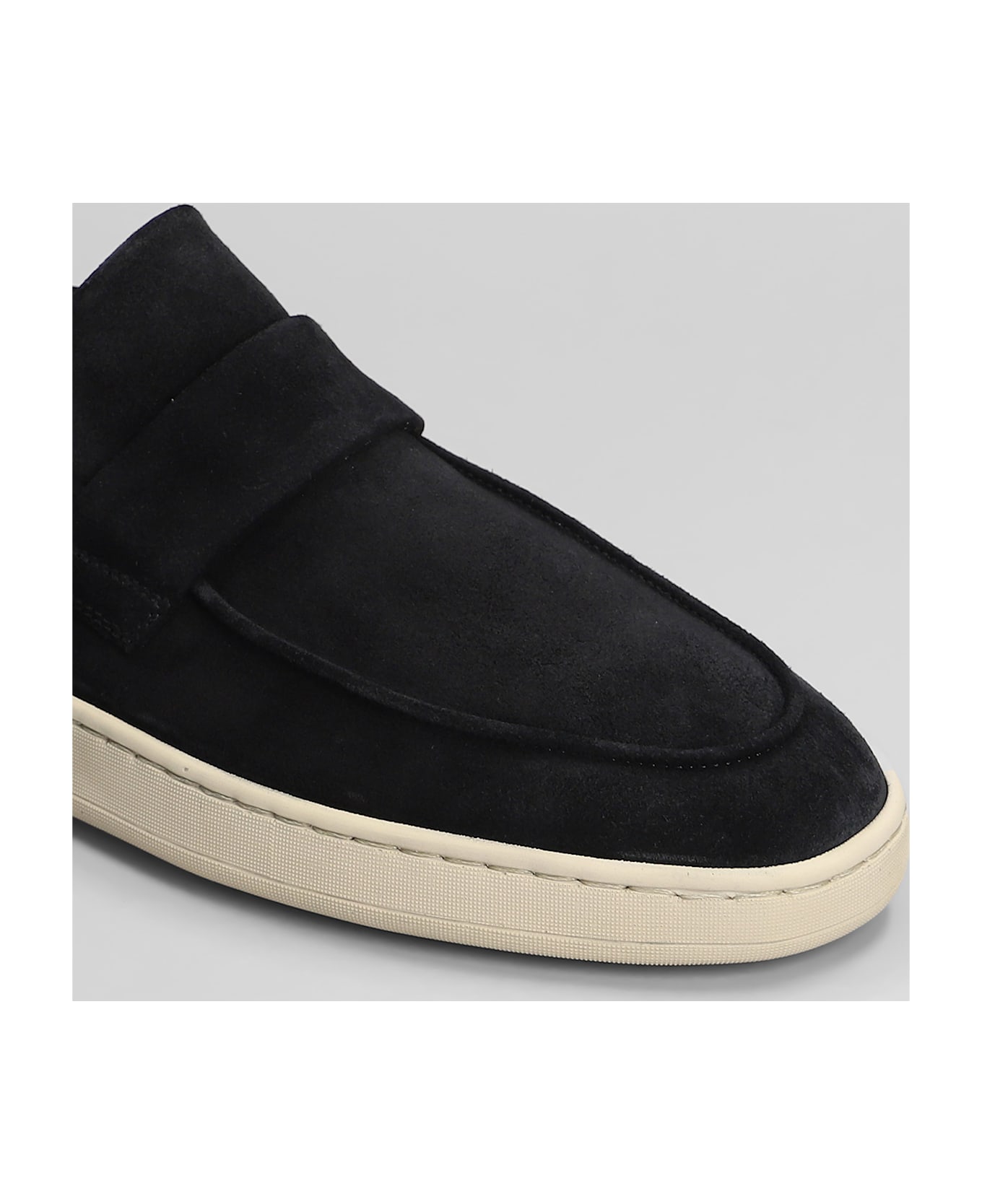 Officine Creative Herbie 001 Loafers In Black Suede - black