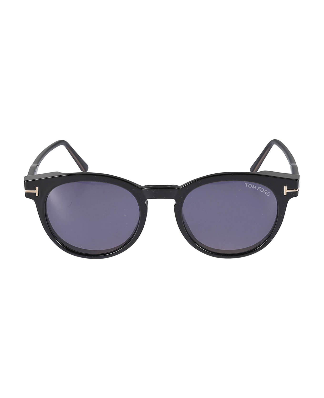 Tom Ford Eyewear Classic Round Lens Sunglasses - 001 サングラス