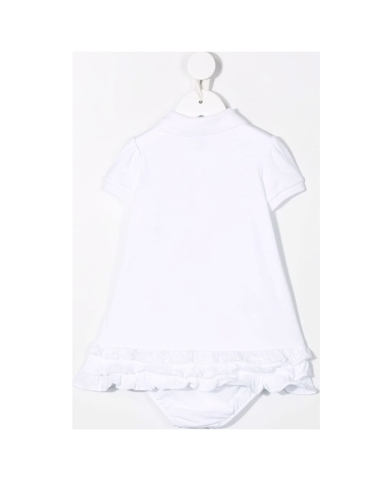 Ralph Lauren Interlock Dress - WHITE