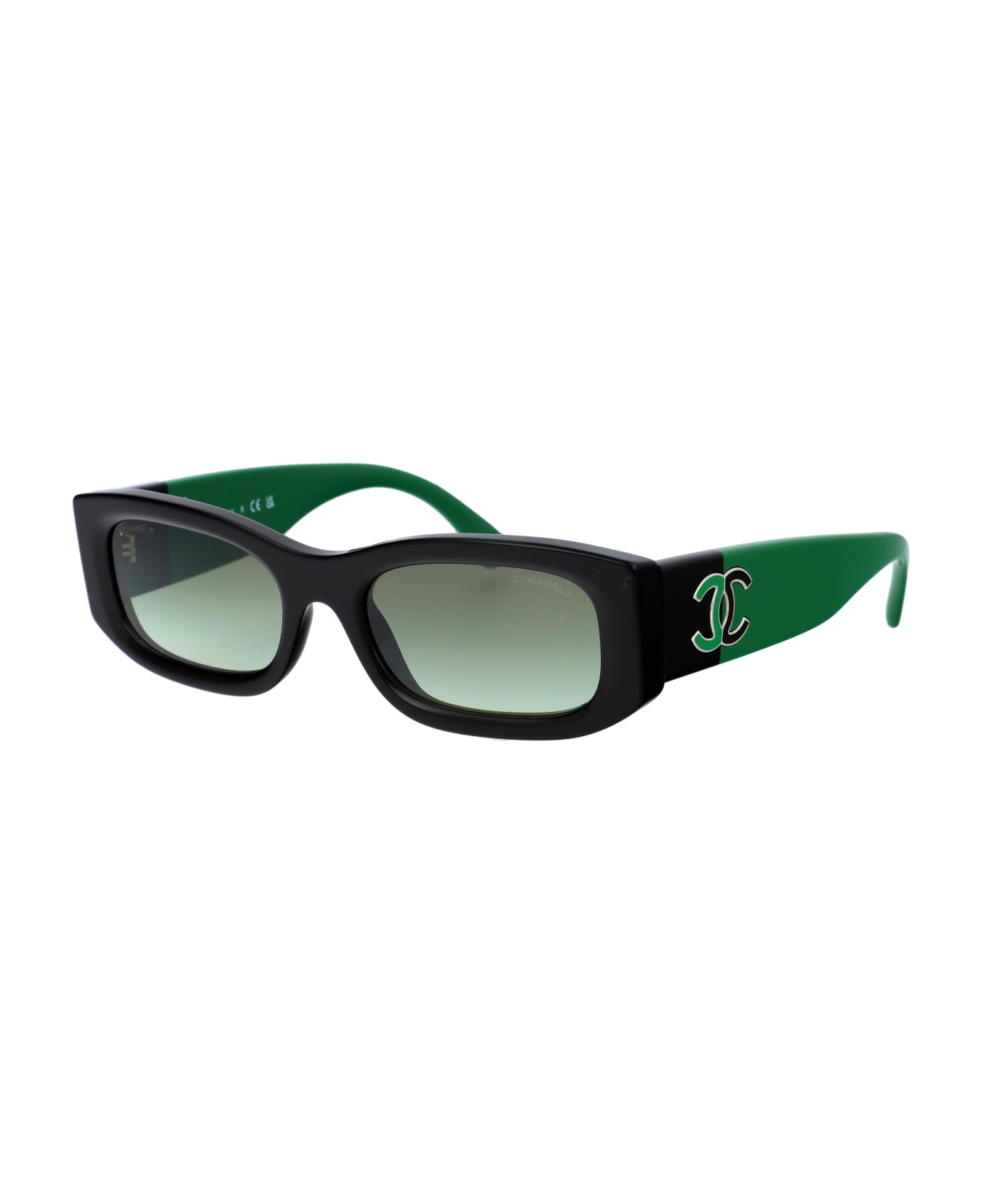 Chanel 0ch5525 Sunglasses - 17728E BLACK