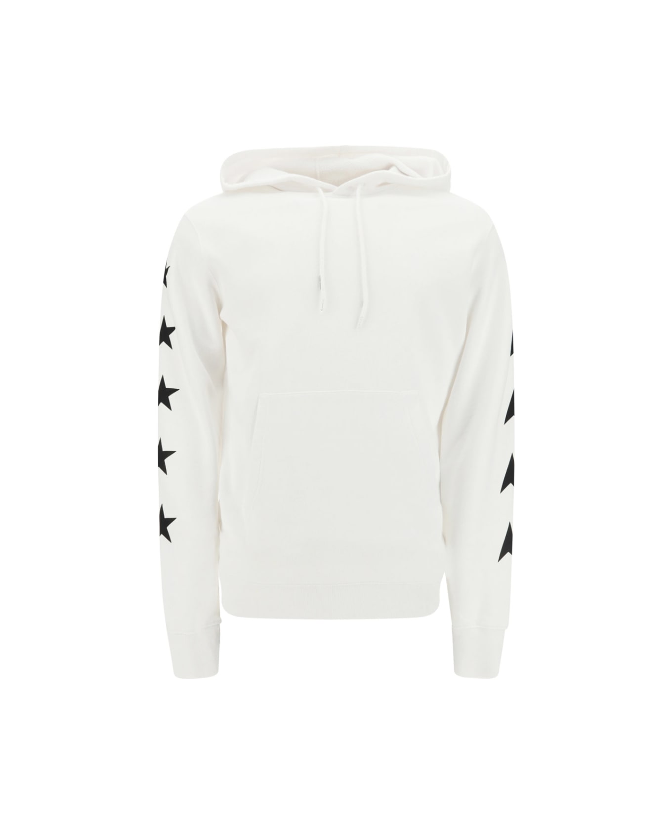 Golden Goose Star Hoodie - White