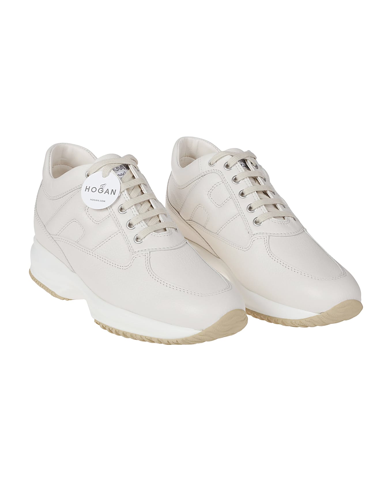 Hogan Interactive Sneakers - Yogurt