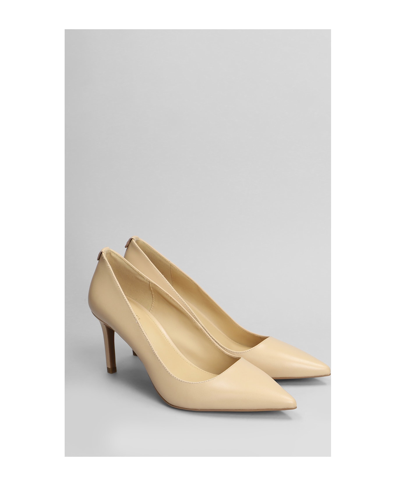 Michael Kors Alina Flex Pump Pumps In Powder Leather - powder