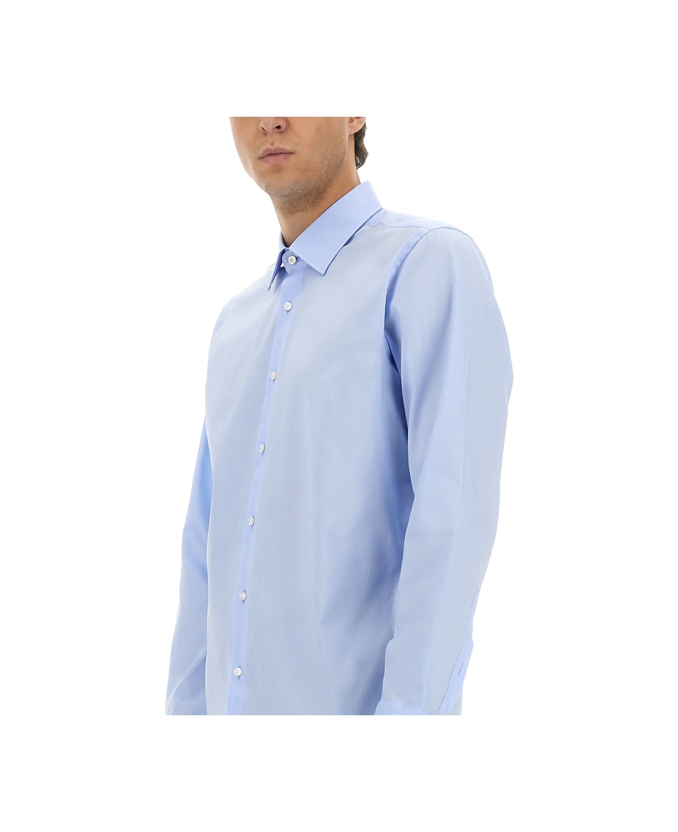 Hugo Boss Poplin Shirt - BABY BLUE