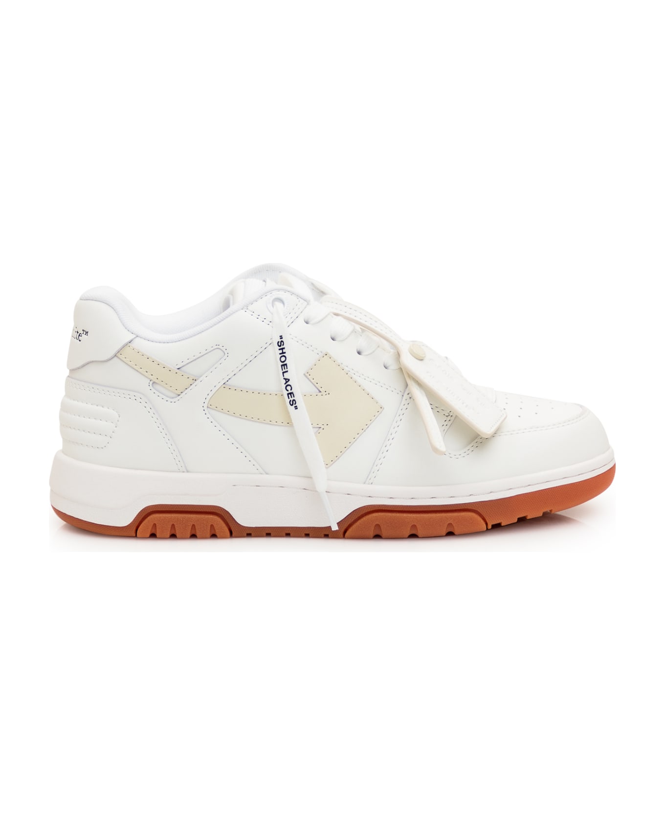 Off-White Out Of Office Sneaker - WHITE BEIGE