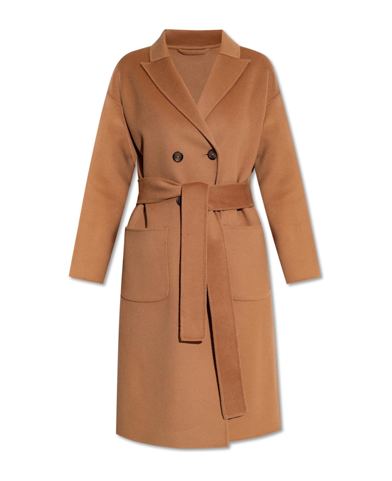 Anine Bing 
dylan
 Wool Coat - NEUTRALS