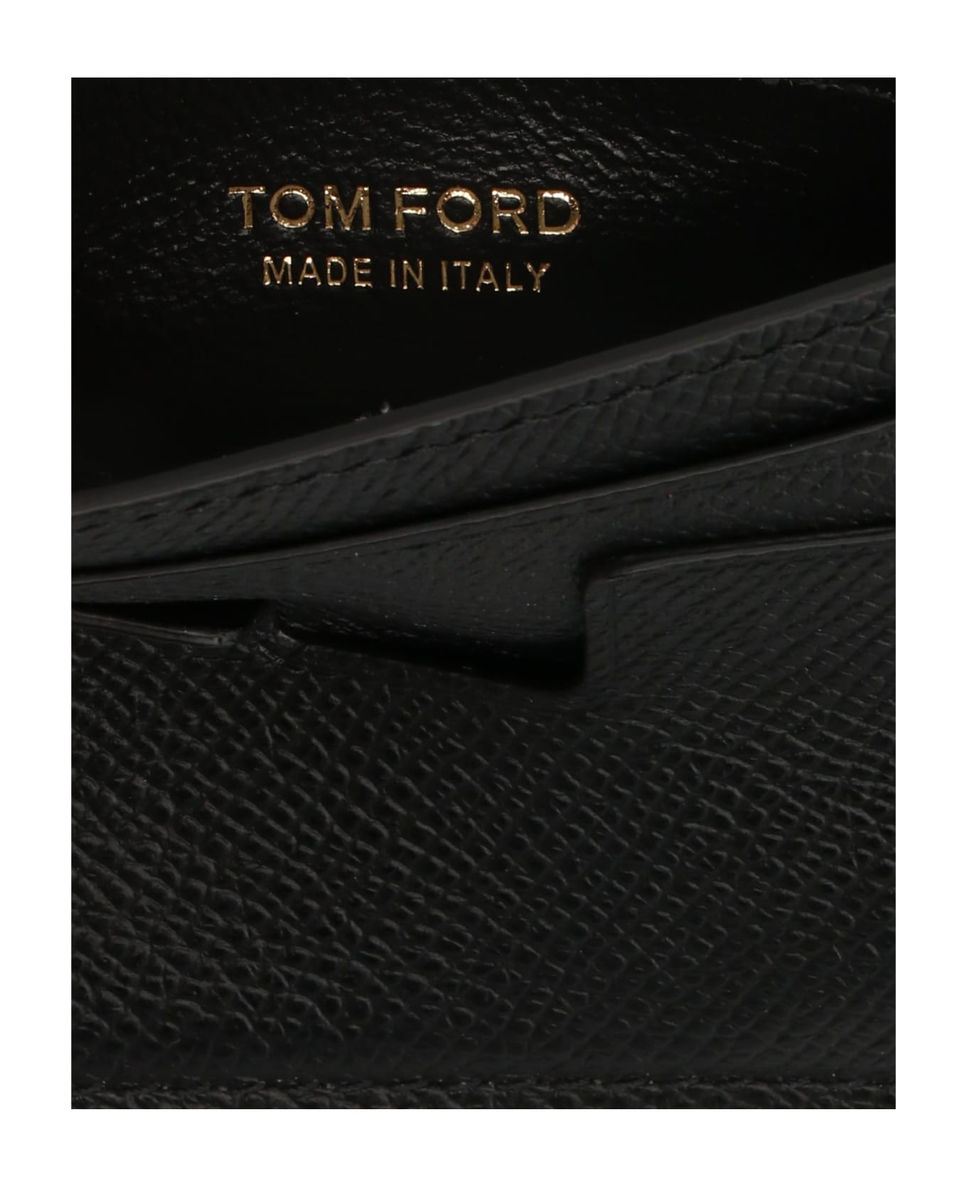 Tom Ford Logo Card Holder - Black