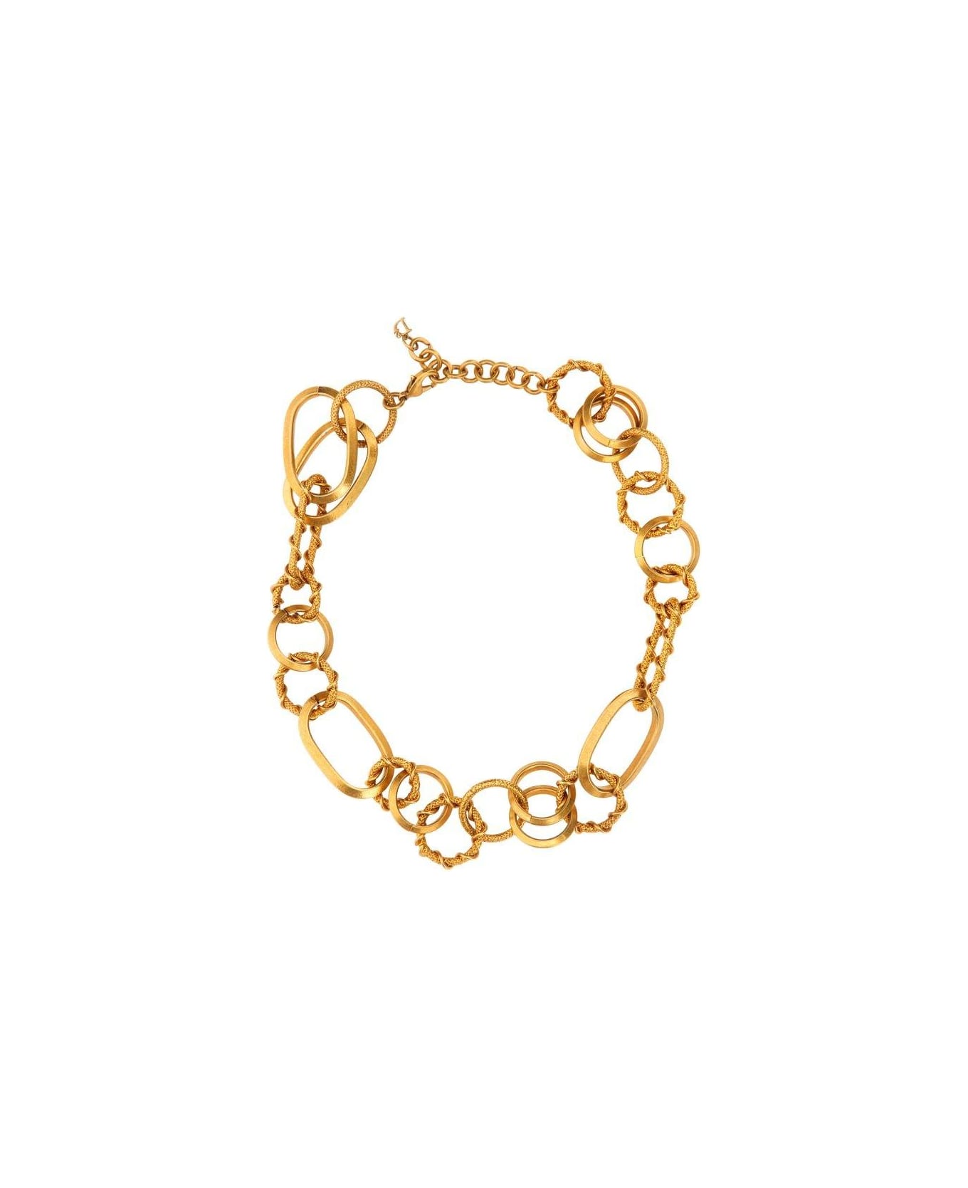 Dsquared2 Rings Chain Necklace - Oro ネックレス