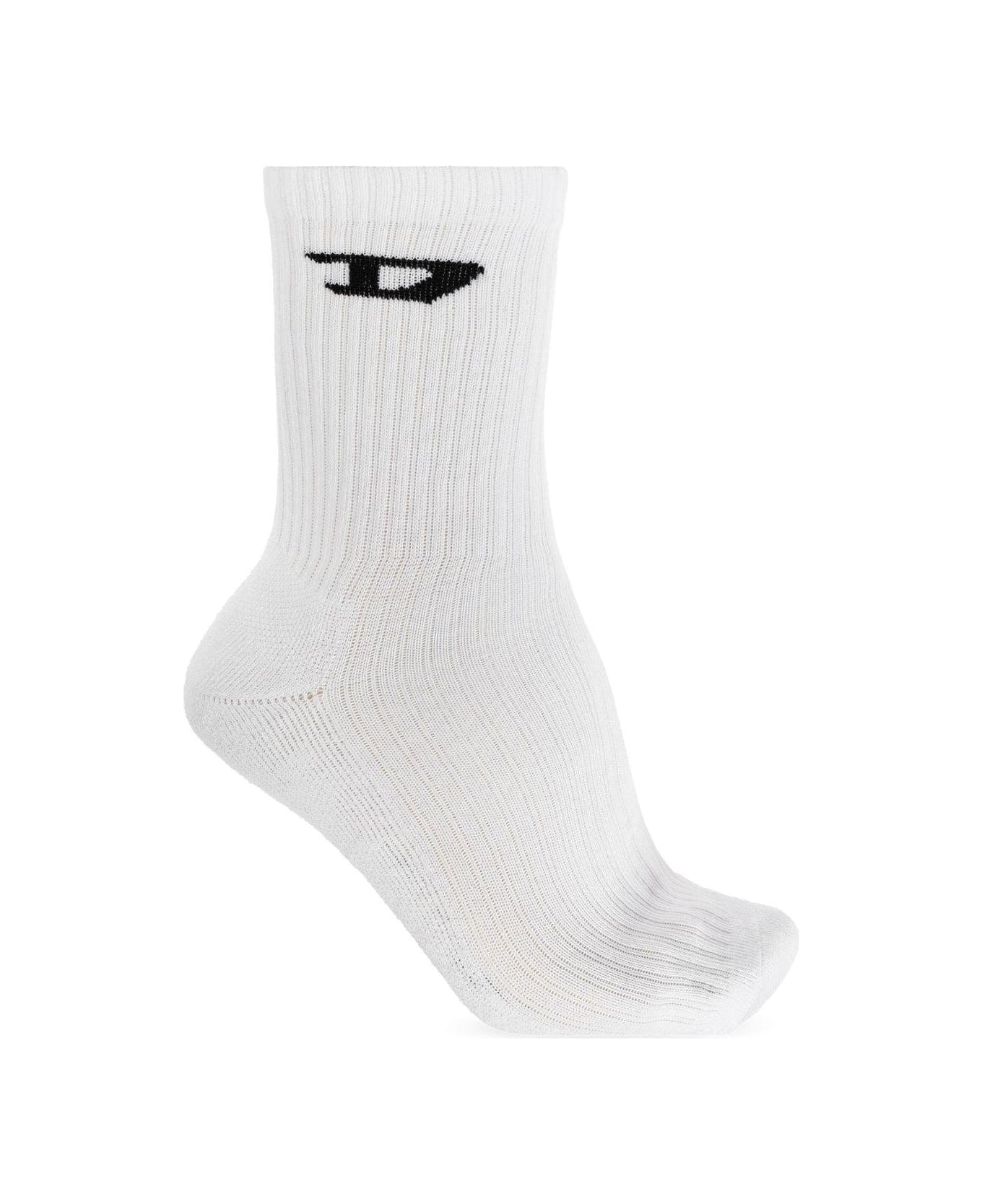 Diesel Skm-d-crew-sport Three Pack Socks | italist
