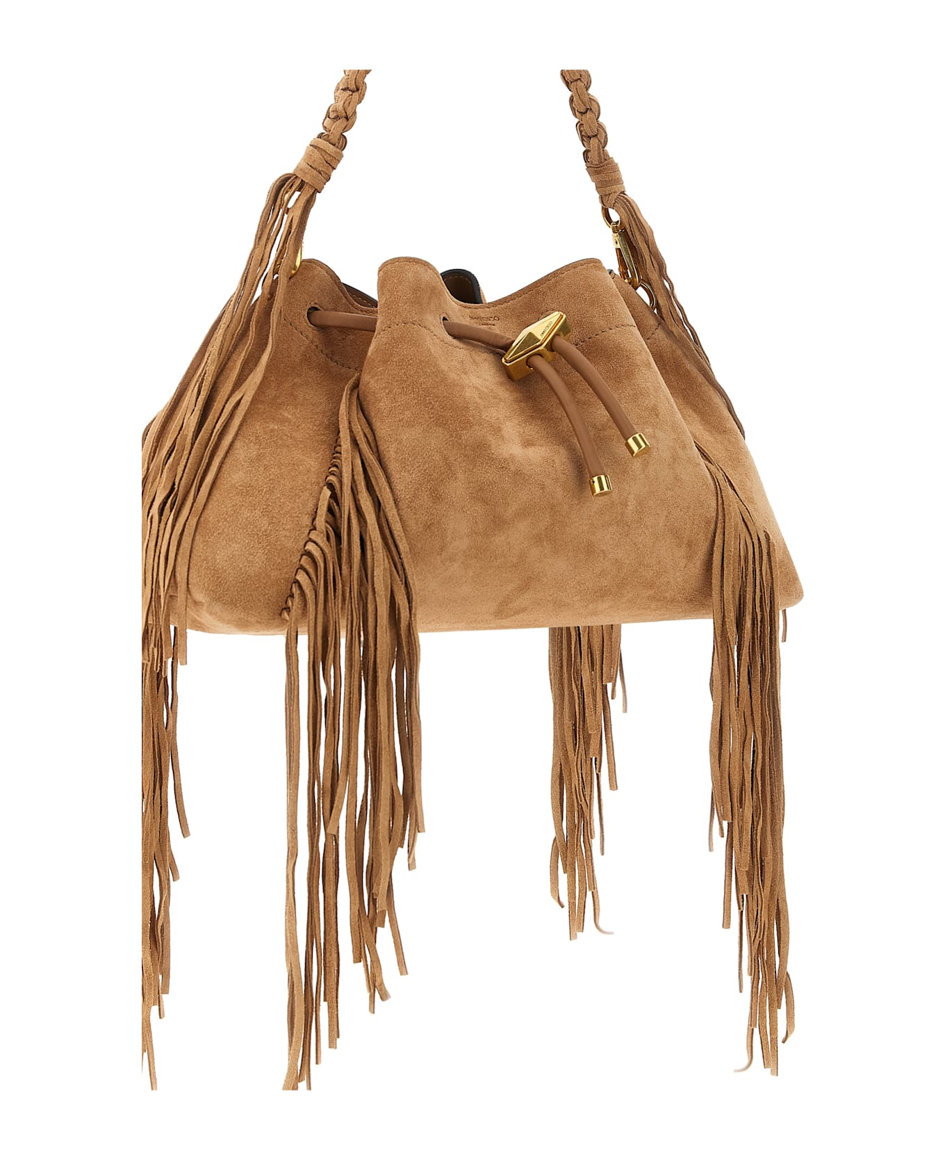 Jimmy Choo 
cinch M
 Shoulder Bag - Brown