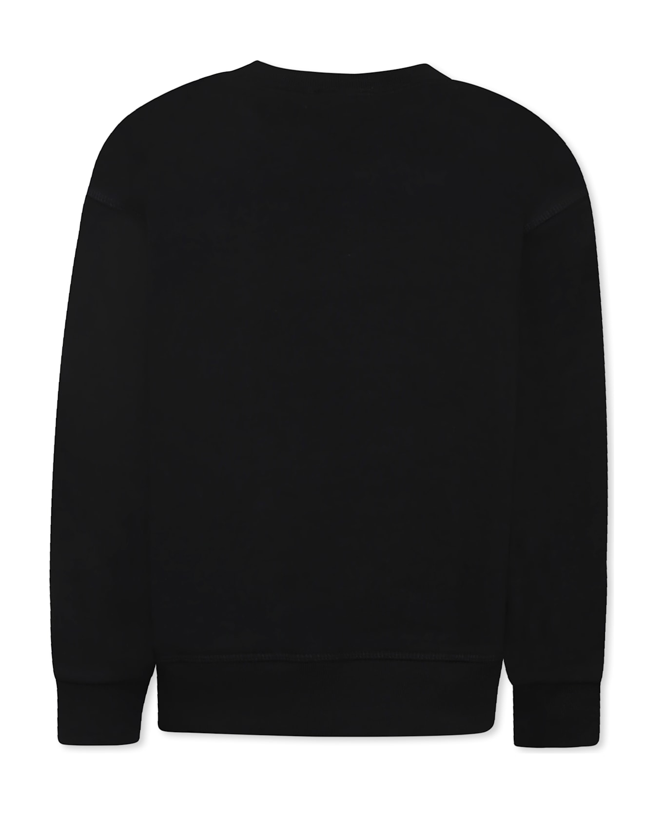 Dsquared2 Black Sweatshirt For Boy With Logo - Black