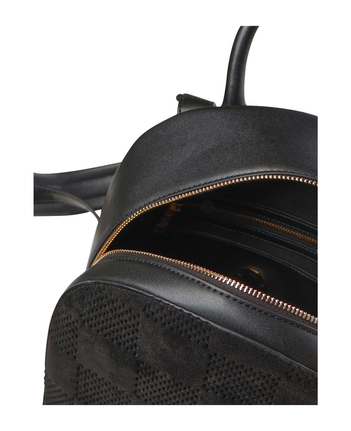 Love Moschino Lettering Logo Backpack - Black