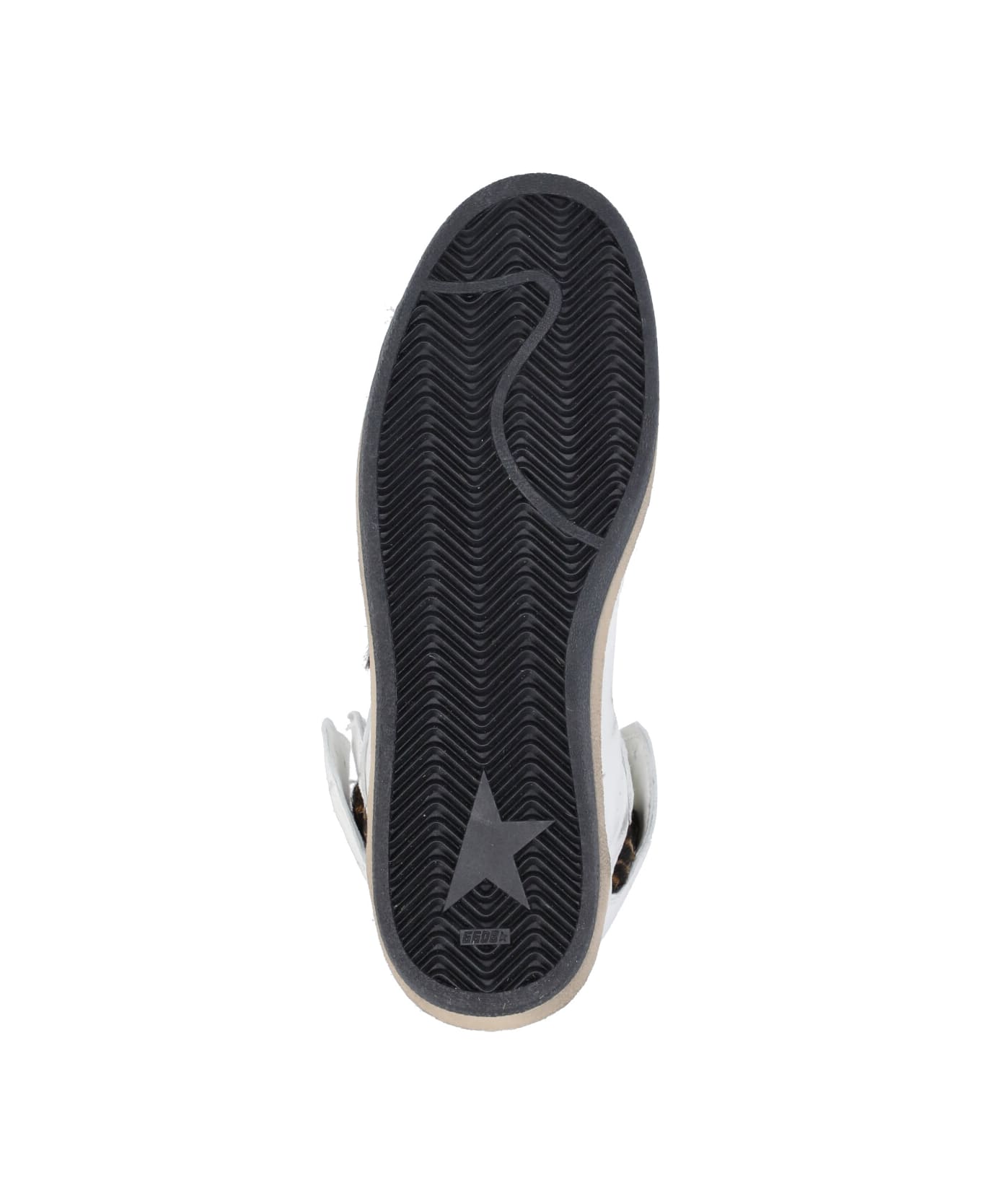 Golden Goose Sky-star Sneakers - White/Beige/Brown/Black Leo