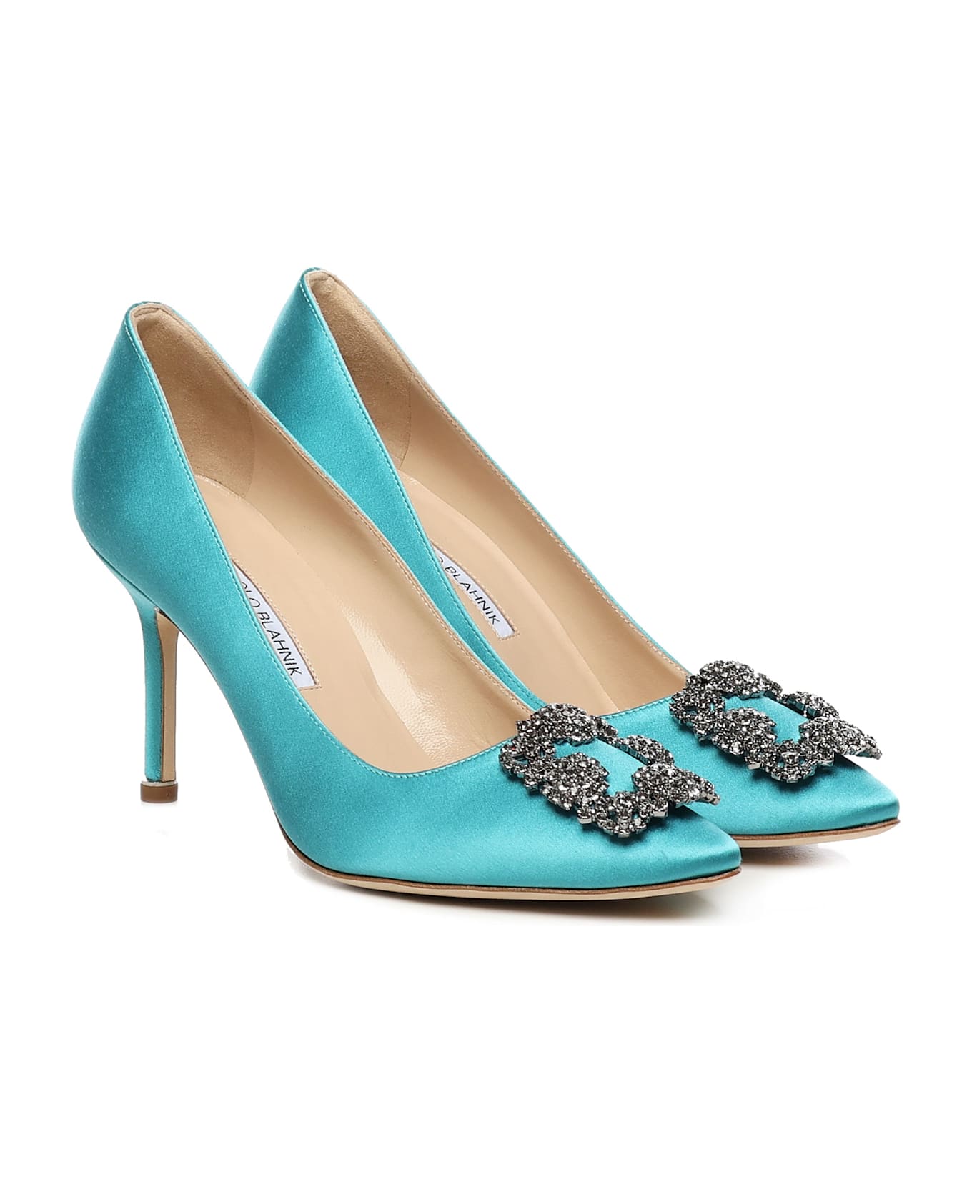 Manolo Blahnik Hangisi Pumps - Turq
