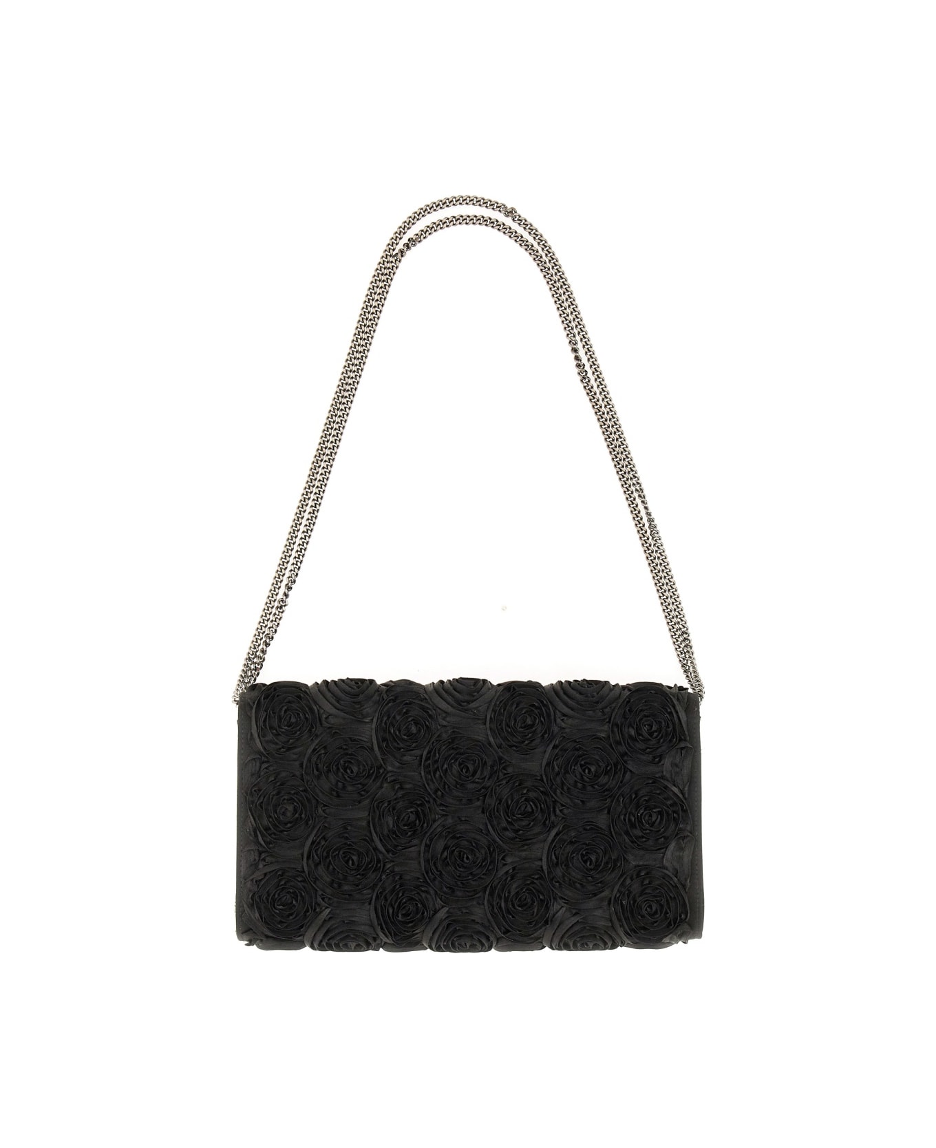 Roger Vivier "efflorescence" Clutch Bag - BLACK