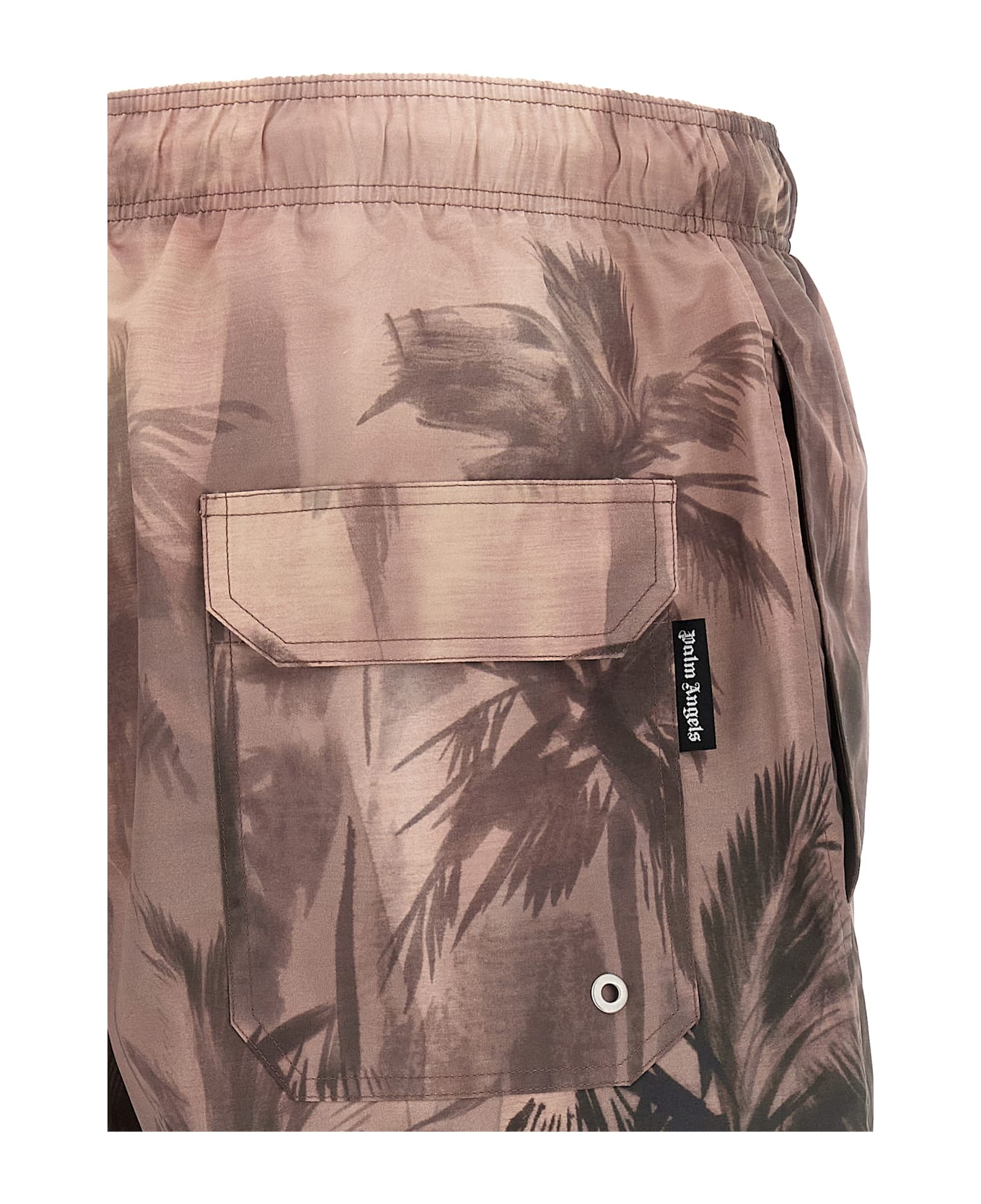 Palm Angels 'sunset Palms' Swimsuit - Multicolor