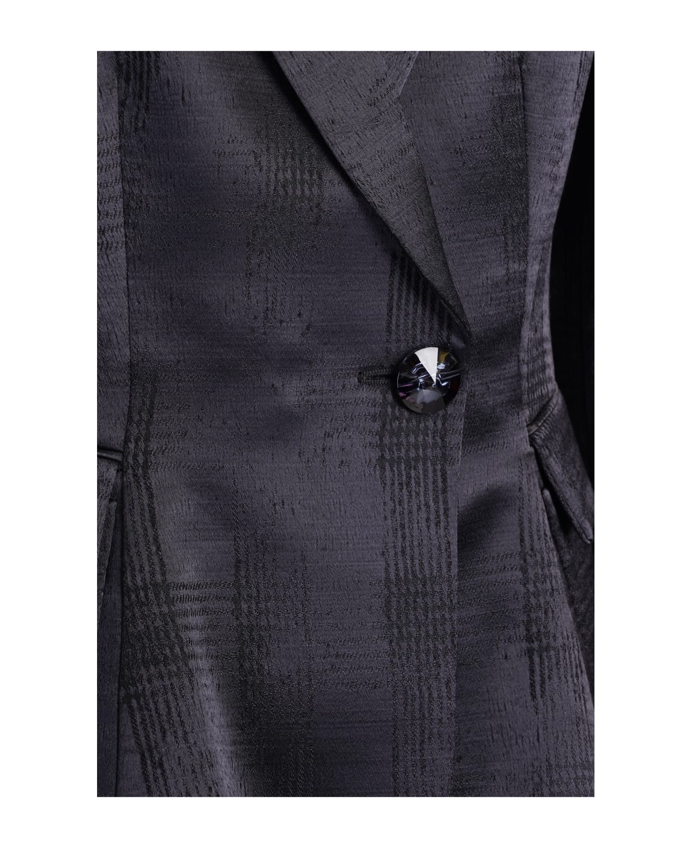 Giorgio Armani Blazer In Blue Wool - blue