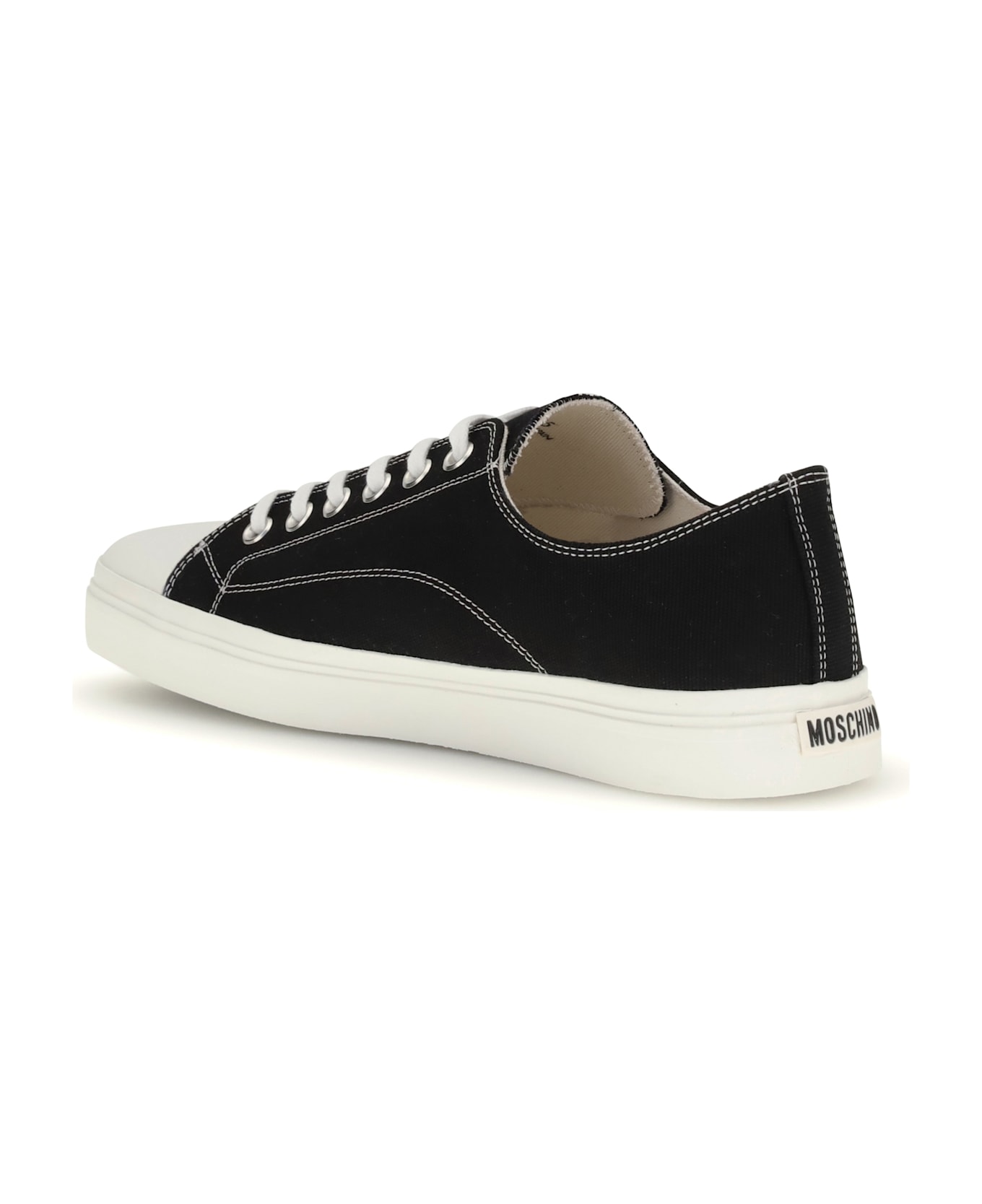 Moschino Canvas Sneakers