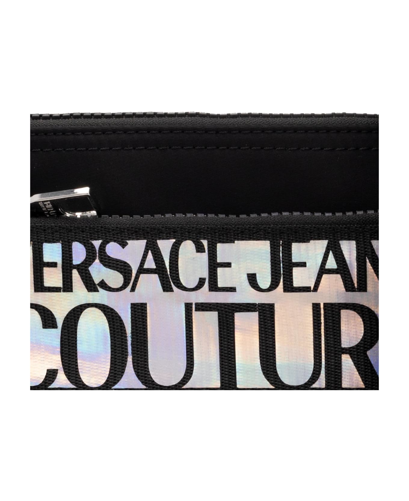 Versace Jeans Couture Bag With Logo - NERO