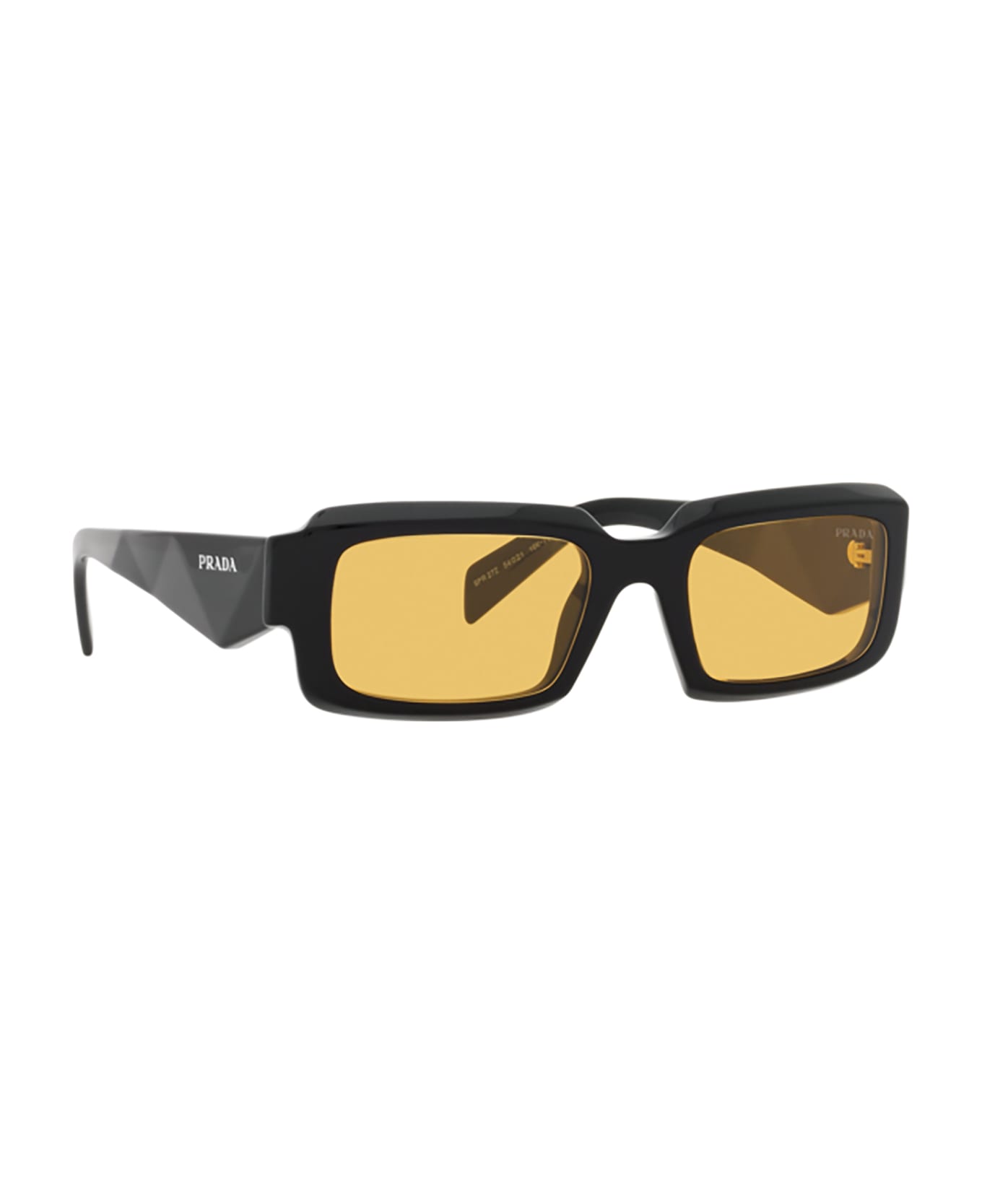 Prada Eyewear Pr 27zs Black Sunglasses - Black