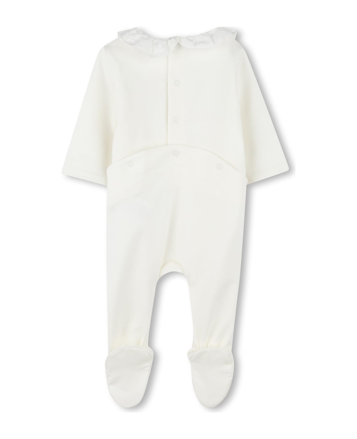Chloé Tutina Con Ruches - White