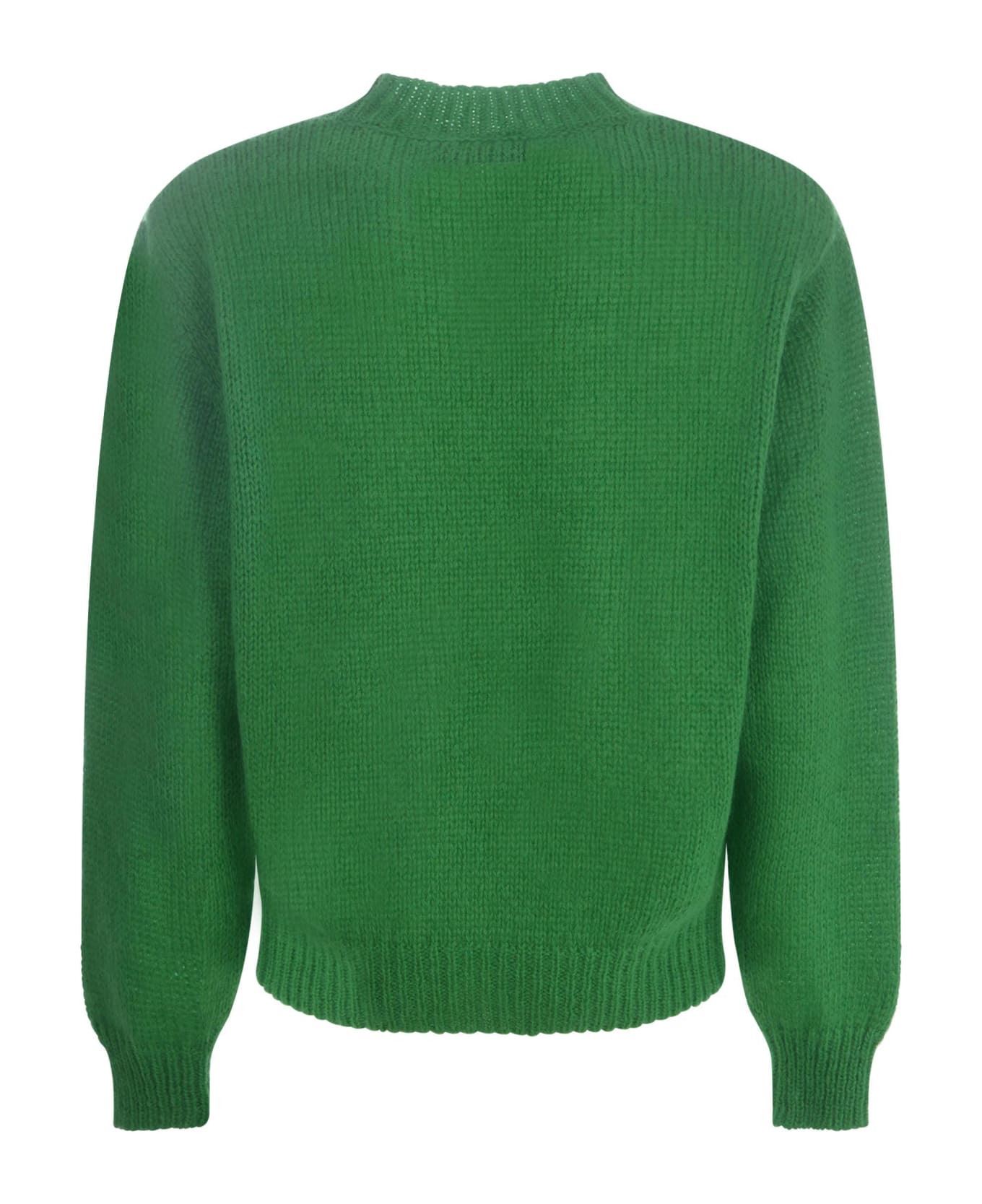 REPRESENT Sweater Represent In Mohair And Wool Blend - Verde