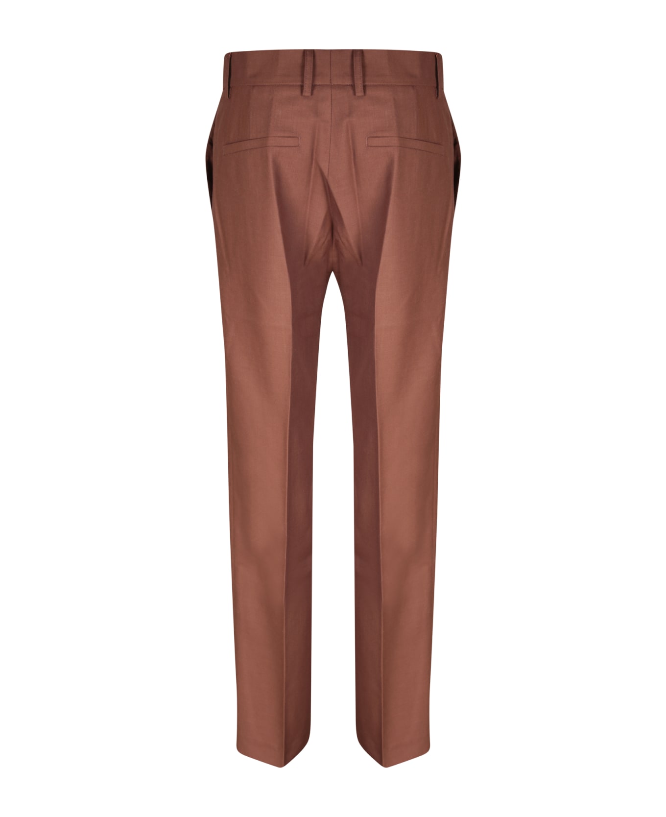 Séfr Mike Suit Trousers In Brown - Brown ボトムス