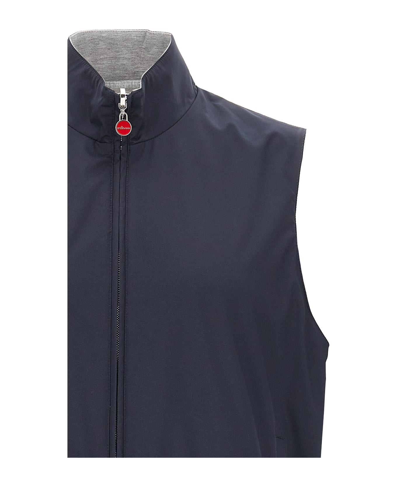 Kiton Reversible Vest - Blue