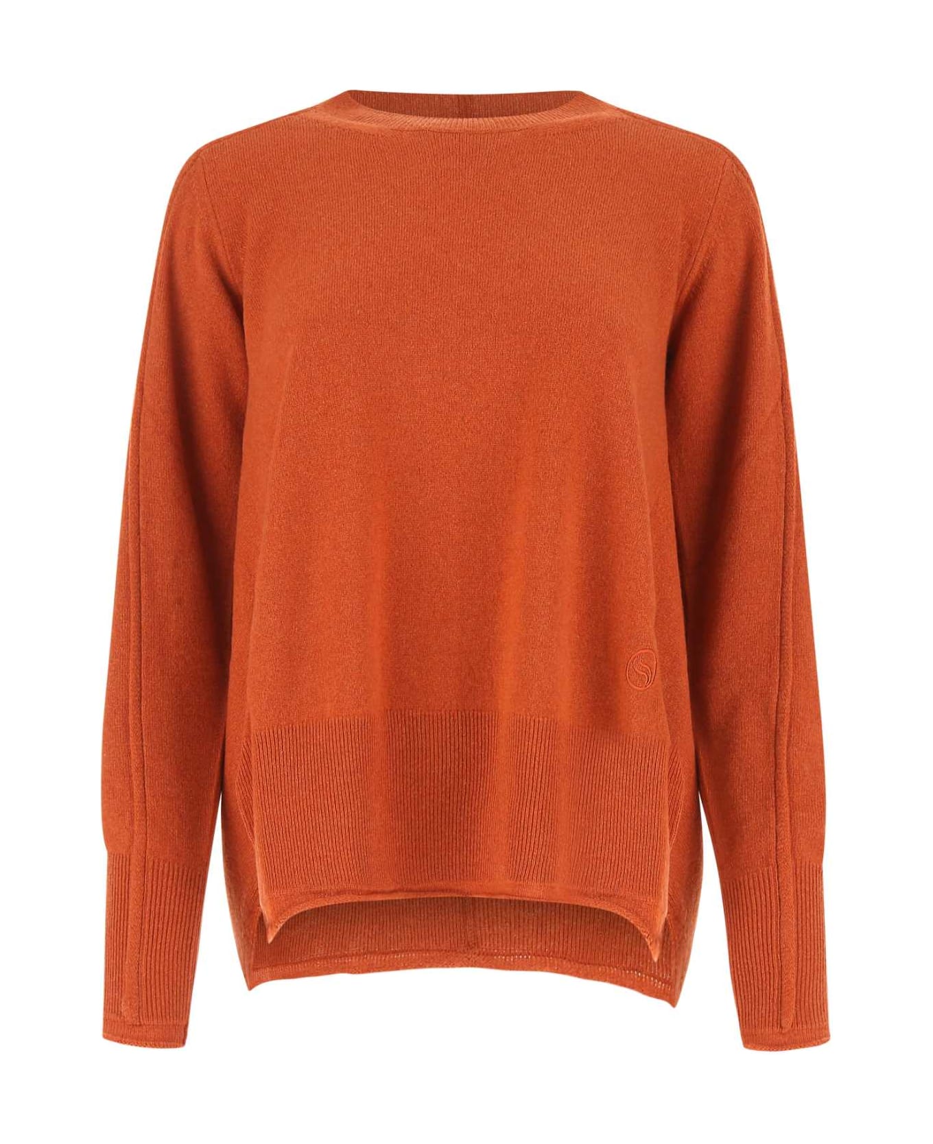 Stella McCartney Copper Cashmere Blend Oversize Sweater - 6302
