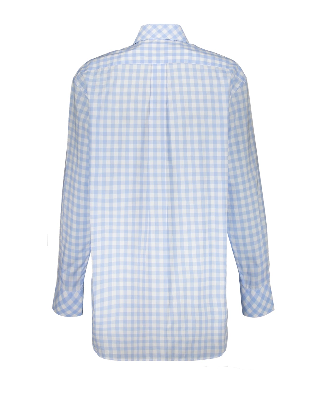 Burberry Cotton Shirt - Light Blue