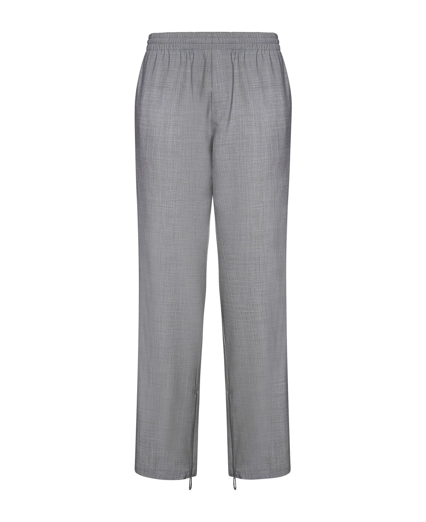 Off-White Embroidered Lounge Tracpant - grey