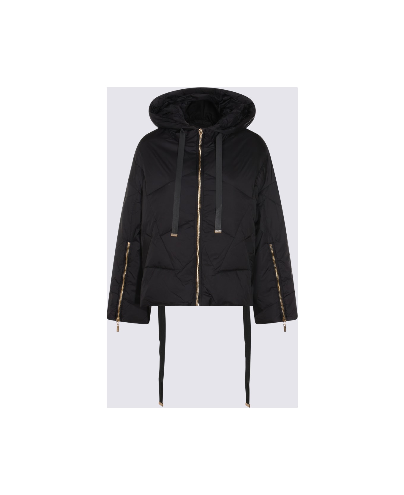 TwinSet Black Down Jacket - Black