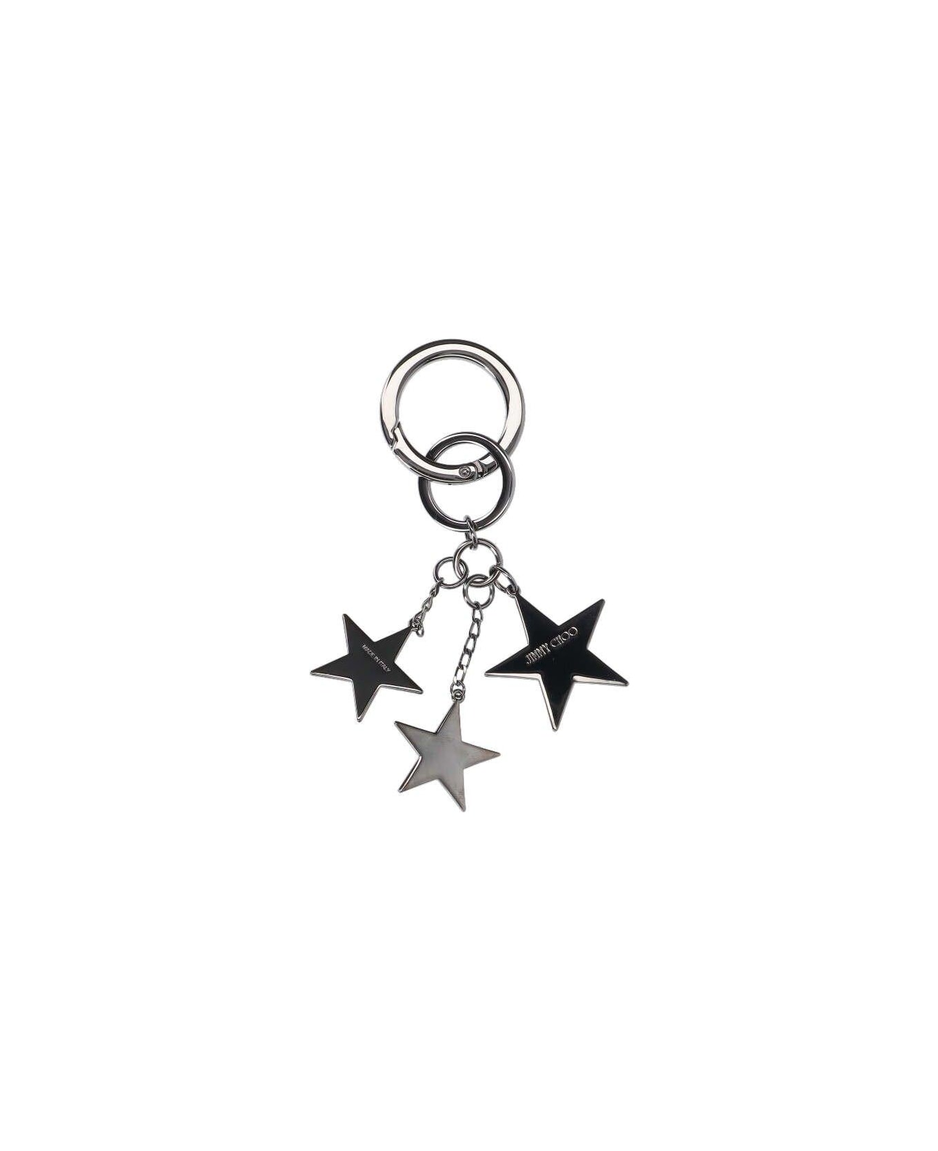 Jimmy Choo "westley" Keyring - Black  