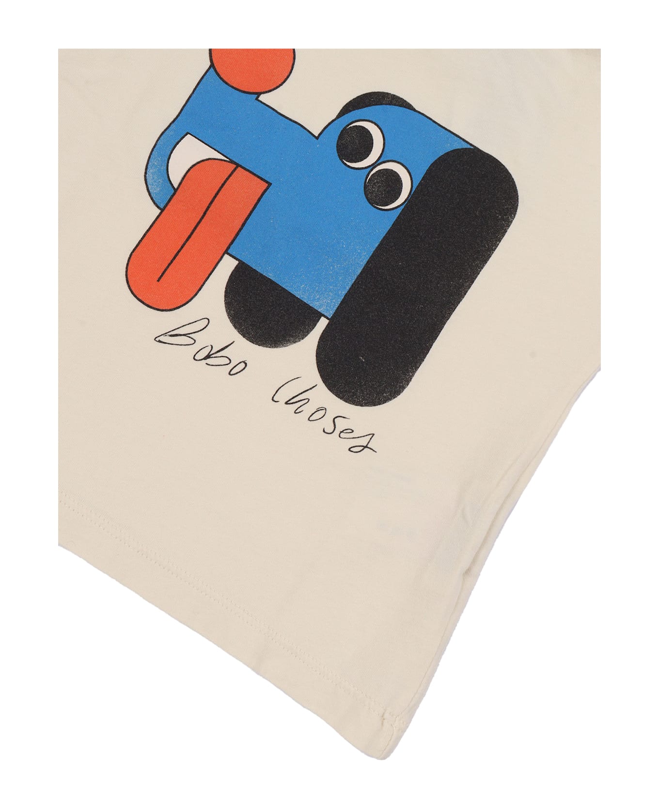 Bobo Choses Doggy Mate T-shirt - WHITE