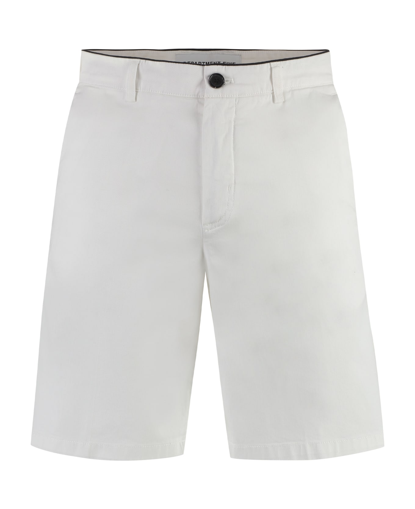 Department Five Tim Cotton Bermuda Shorts - White