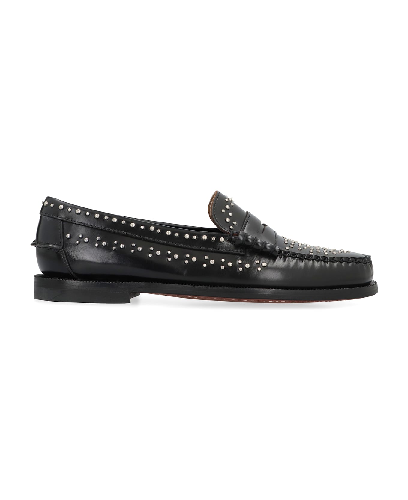 Sebago Dan Leather Loafers - black
