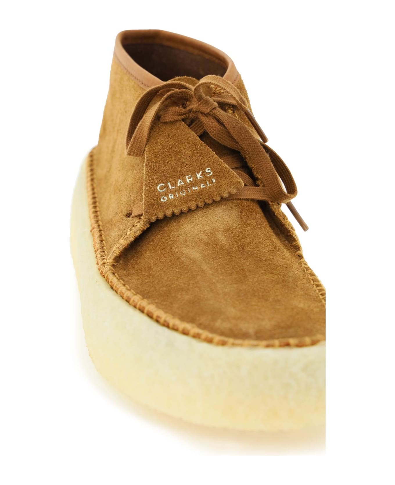 Clarks Suede Leather Caravan Lace-up Shoes - COLA (Brown)